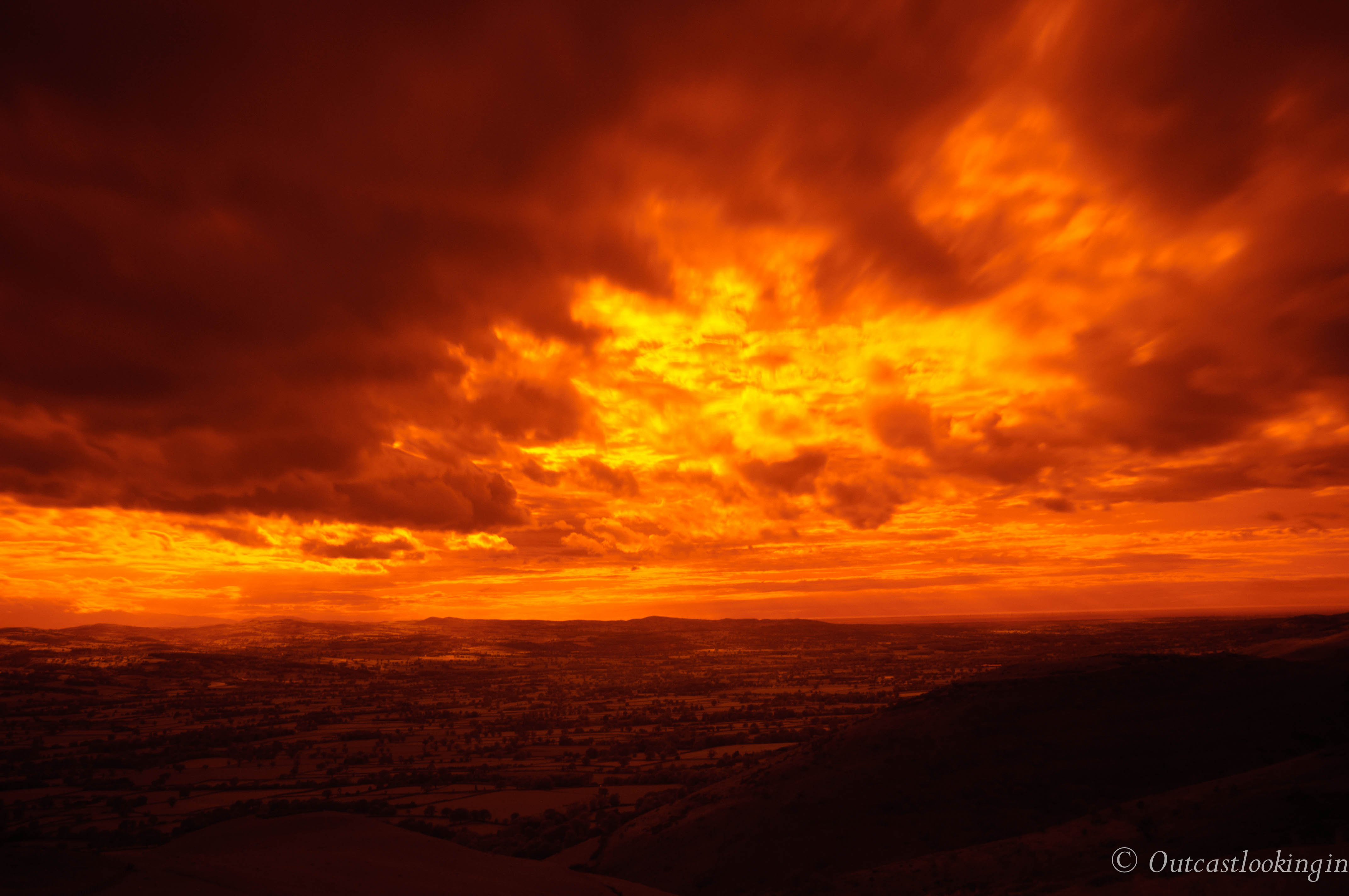 Sky on Fire | Outcast Looking In