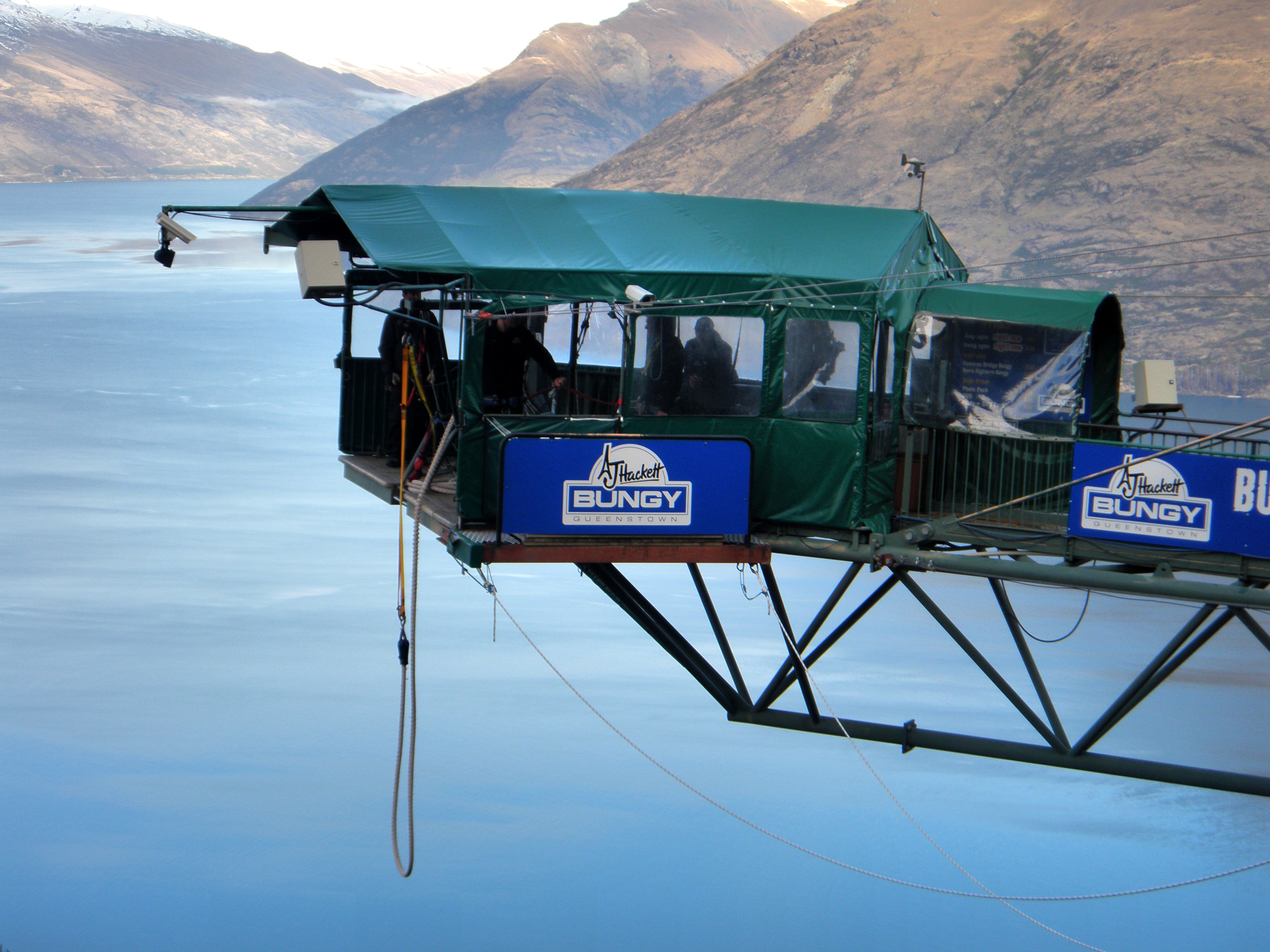 Asisbiz Bungy jumping sky swing Queenstown South Island New Zealand 11