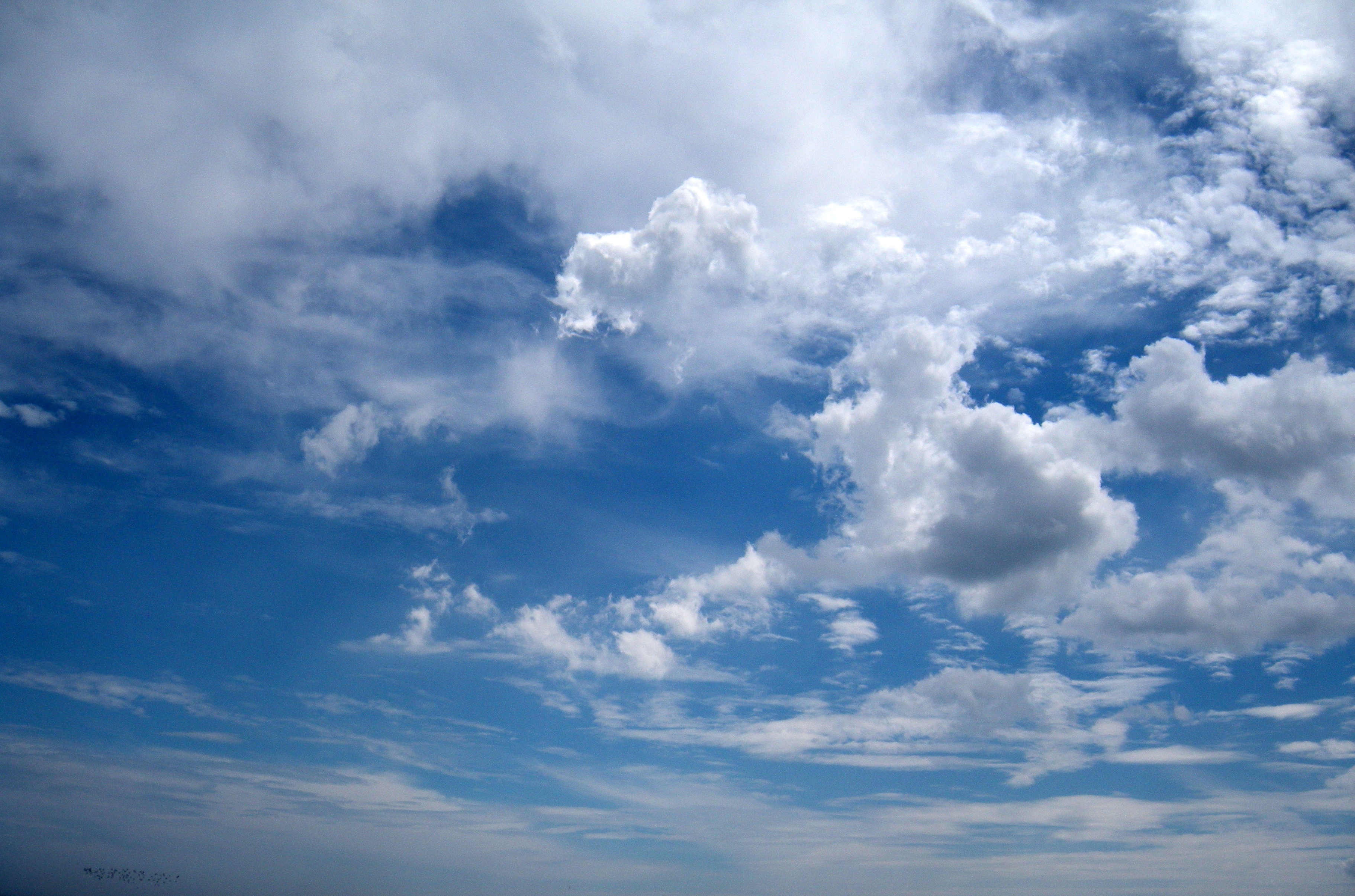 Blue Sky With Clouds Image - Blue Sky With Clouds- Free Footage ...