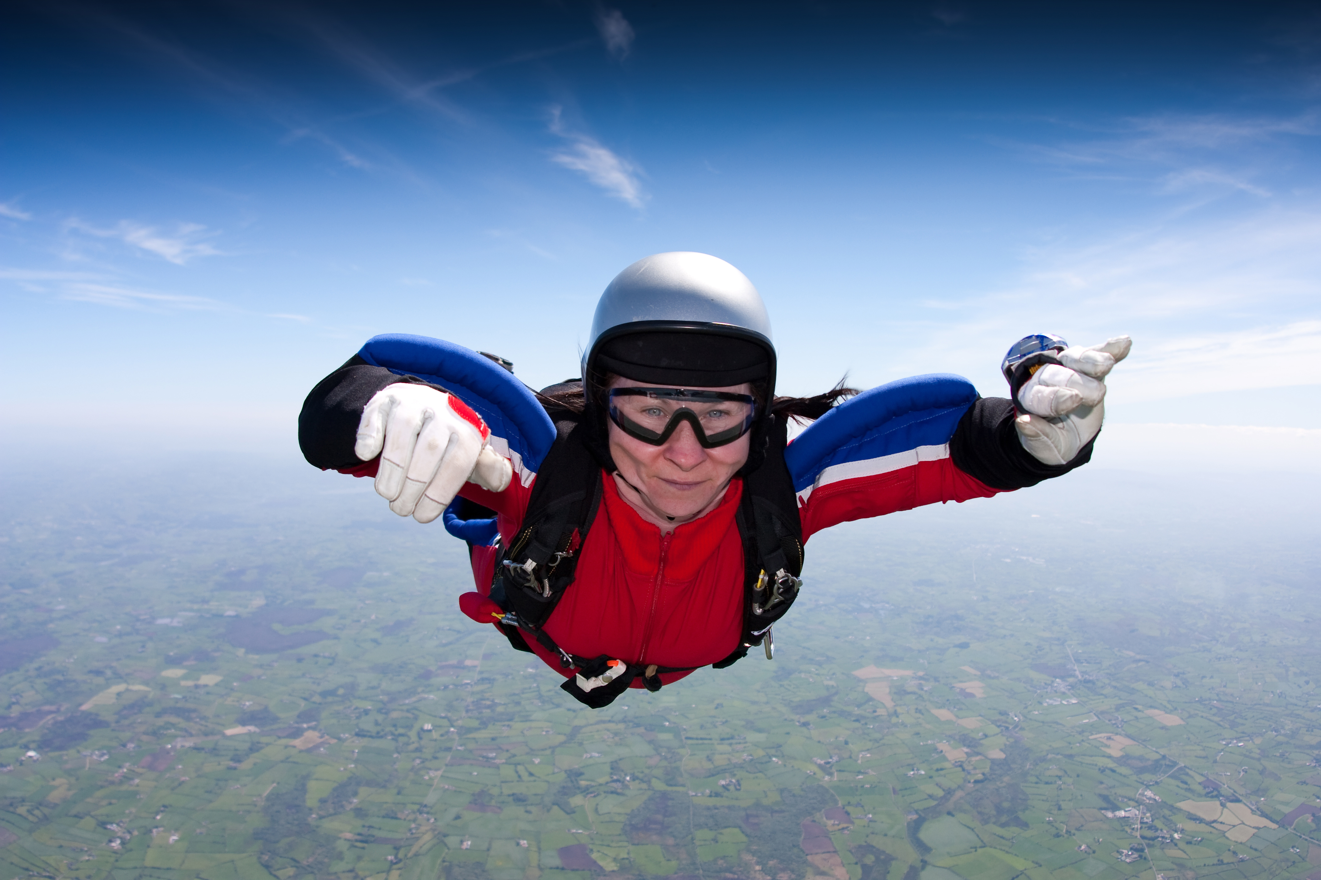 Skydiving photography techniques
