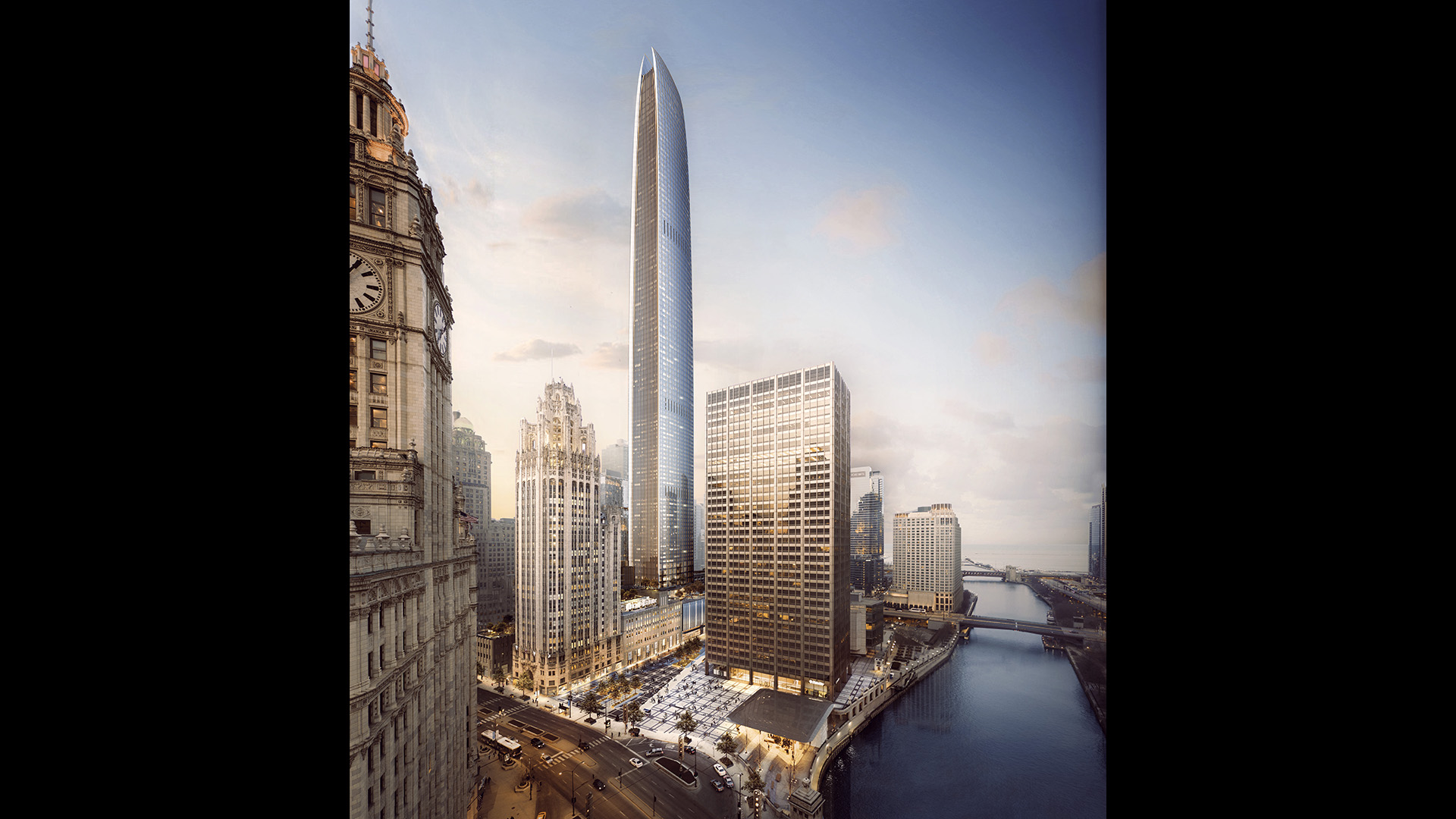 Tribune Tower Site Redesign Could Include Chicago's 2nd Tallest ...
