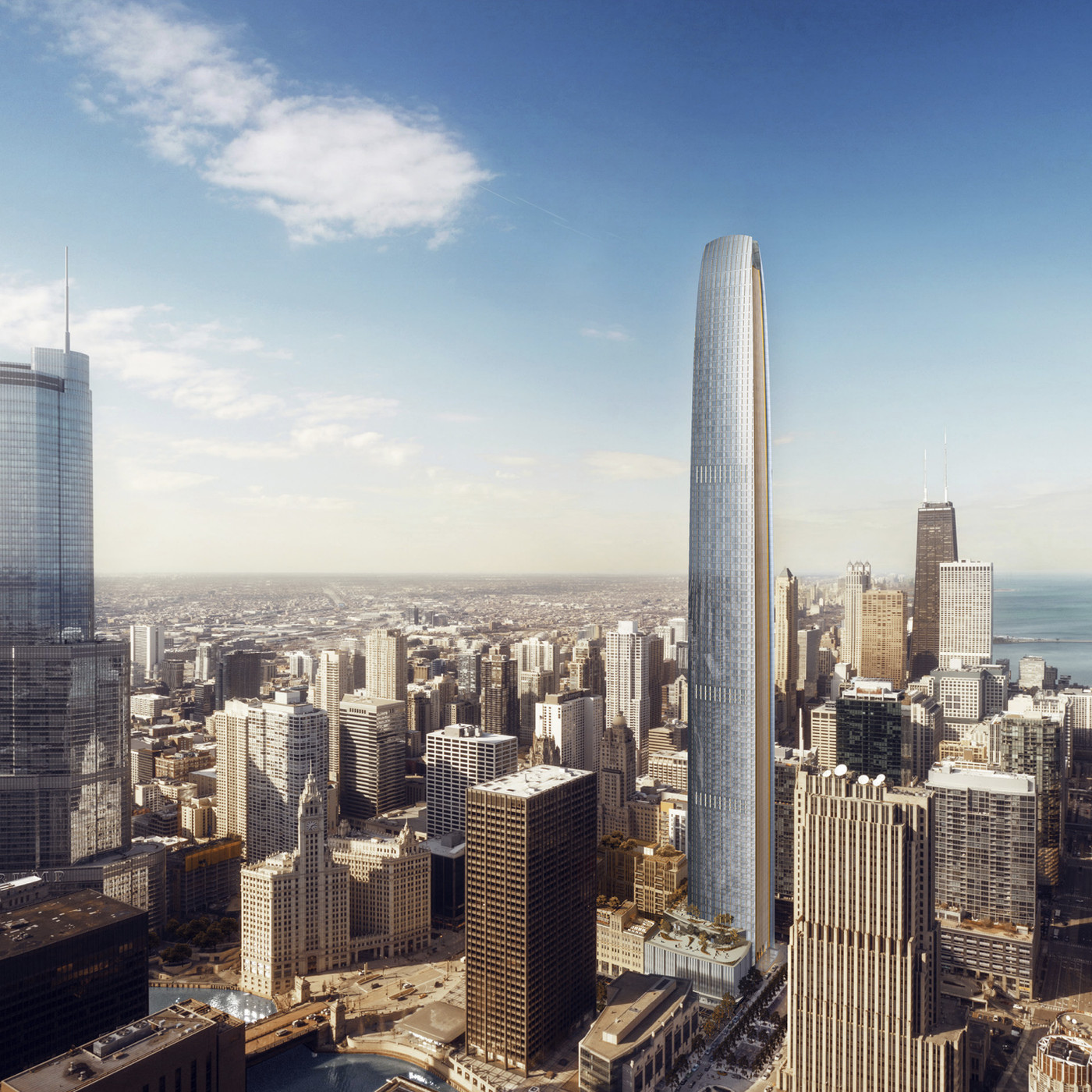 Chicago's second tallest building: Tribune Tower addition breaks ...