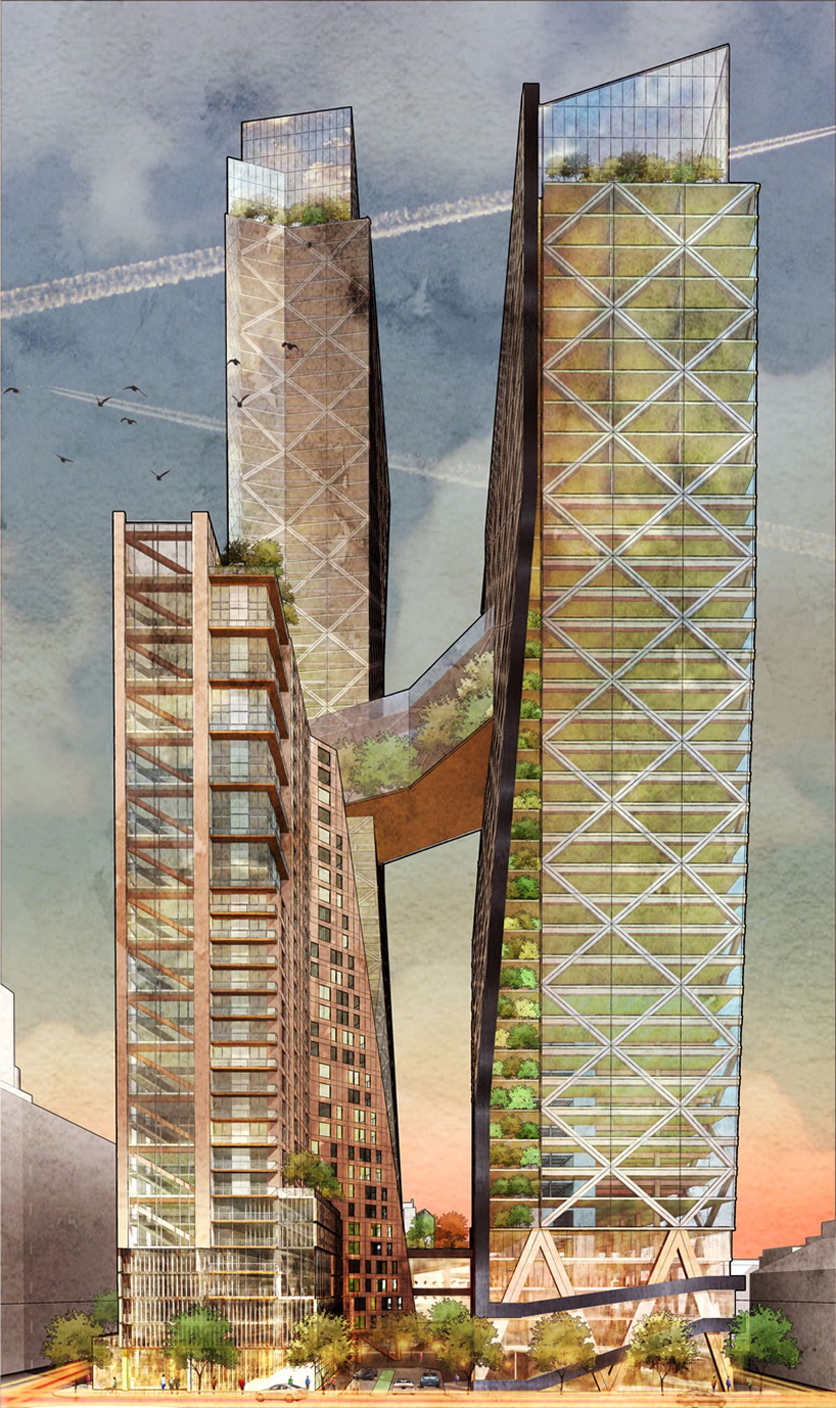 DC architects envision timber skyscraper for Philly - Curbed Philly
