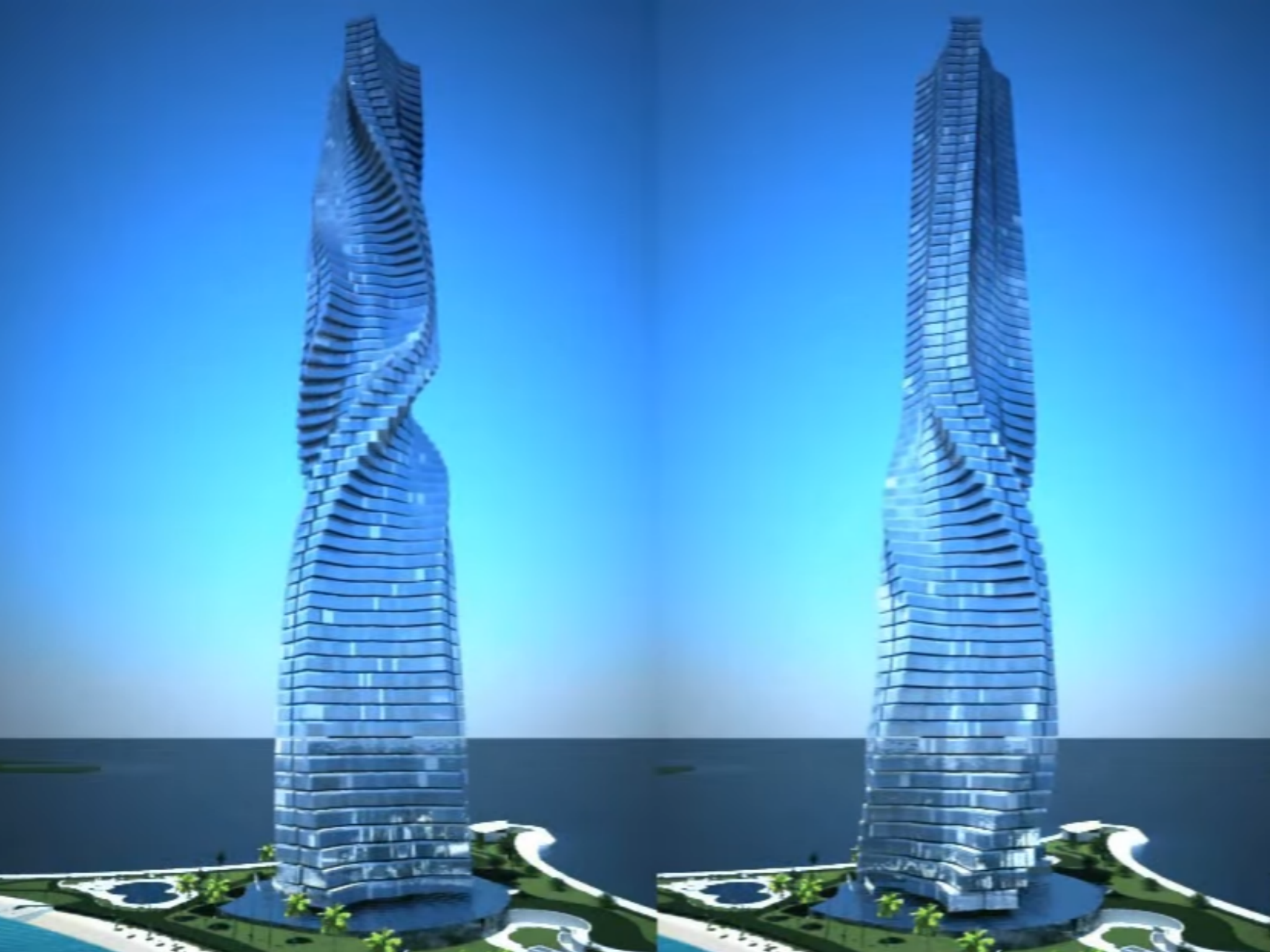 World's first fully rotational skyscraper allows residents to ...