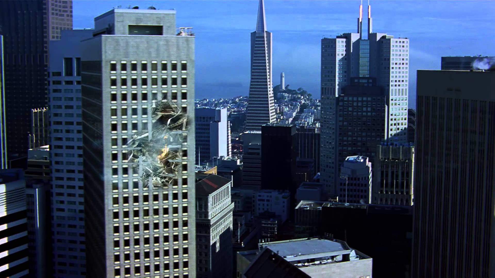 Skyscraper Damage Building VFX | SFA Aerial Landscape - YouTube