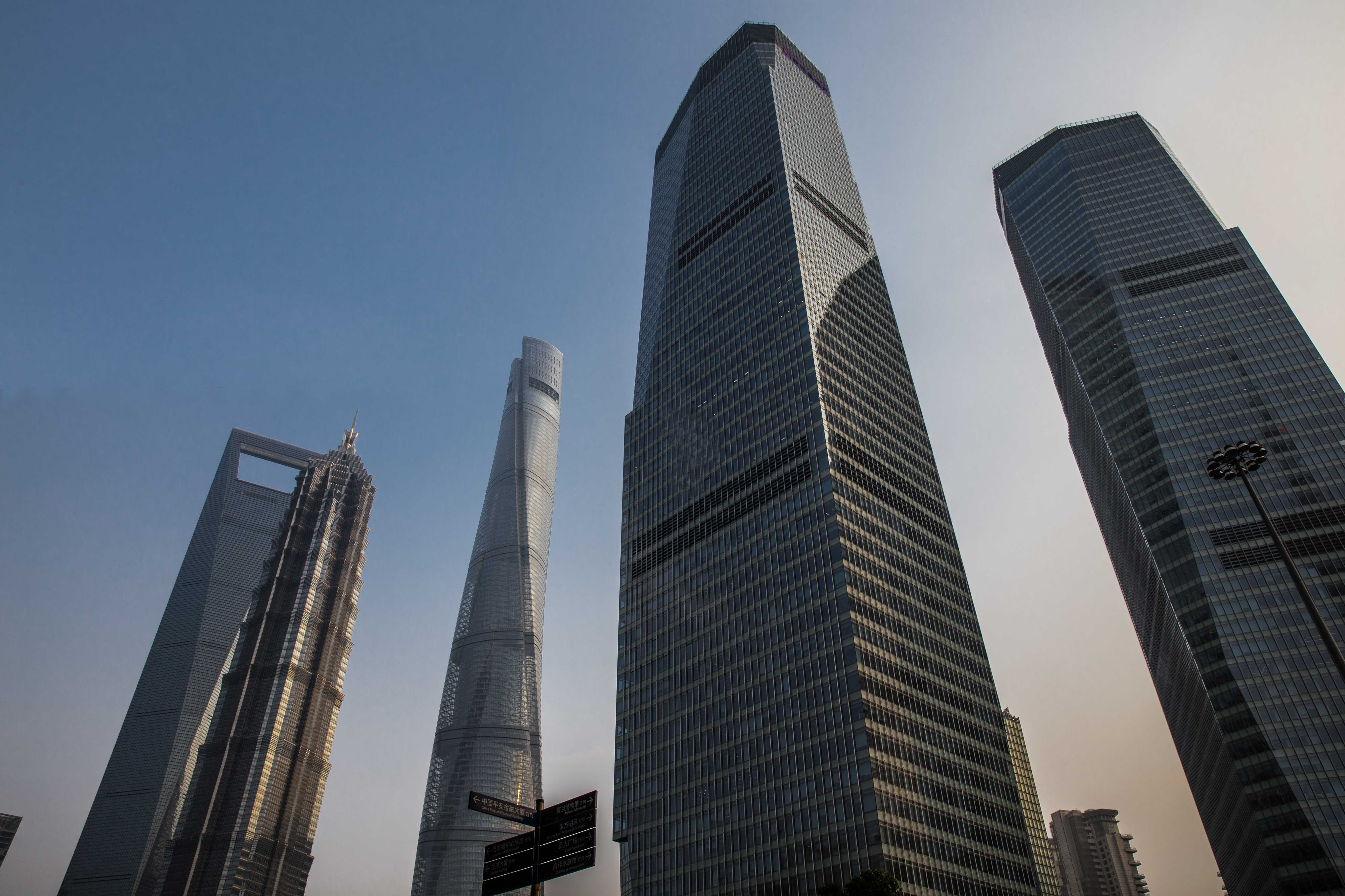 Skyscrapers at Lujiazui - Shanghai, China - YouTube