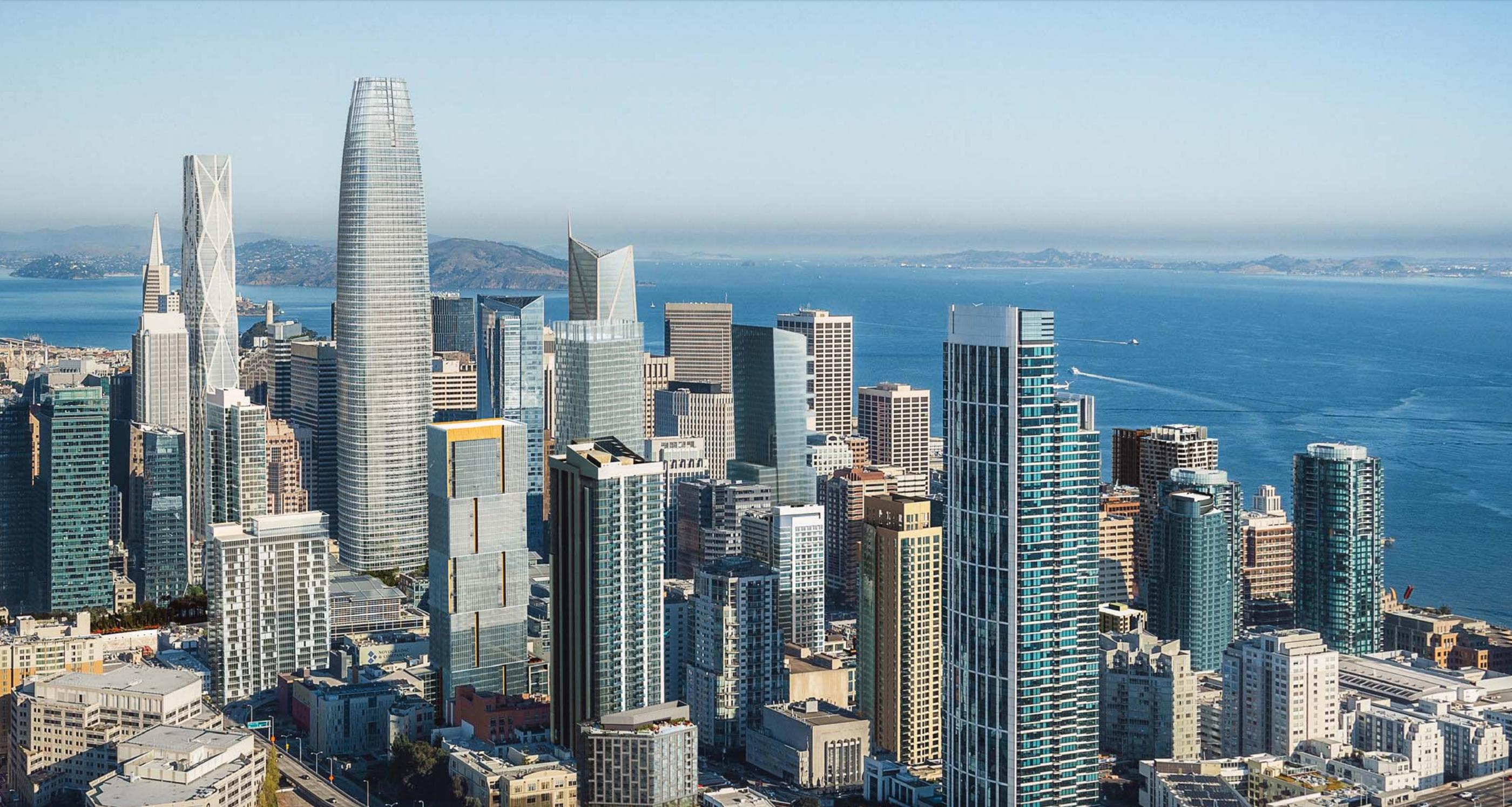 Сан Франциско небоскребы
