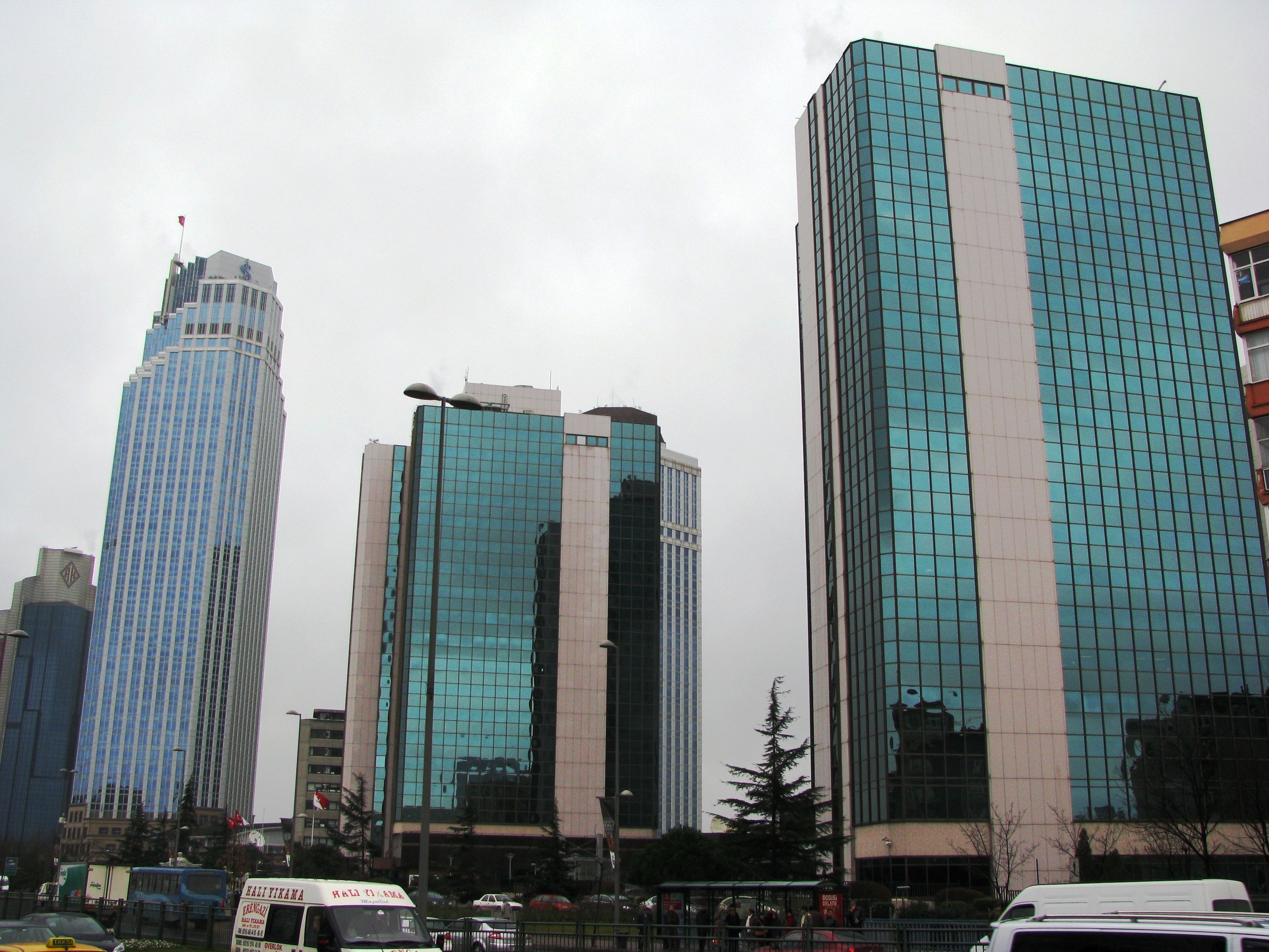 Skyscrapers in istanbul photo