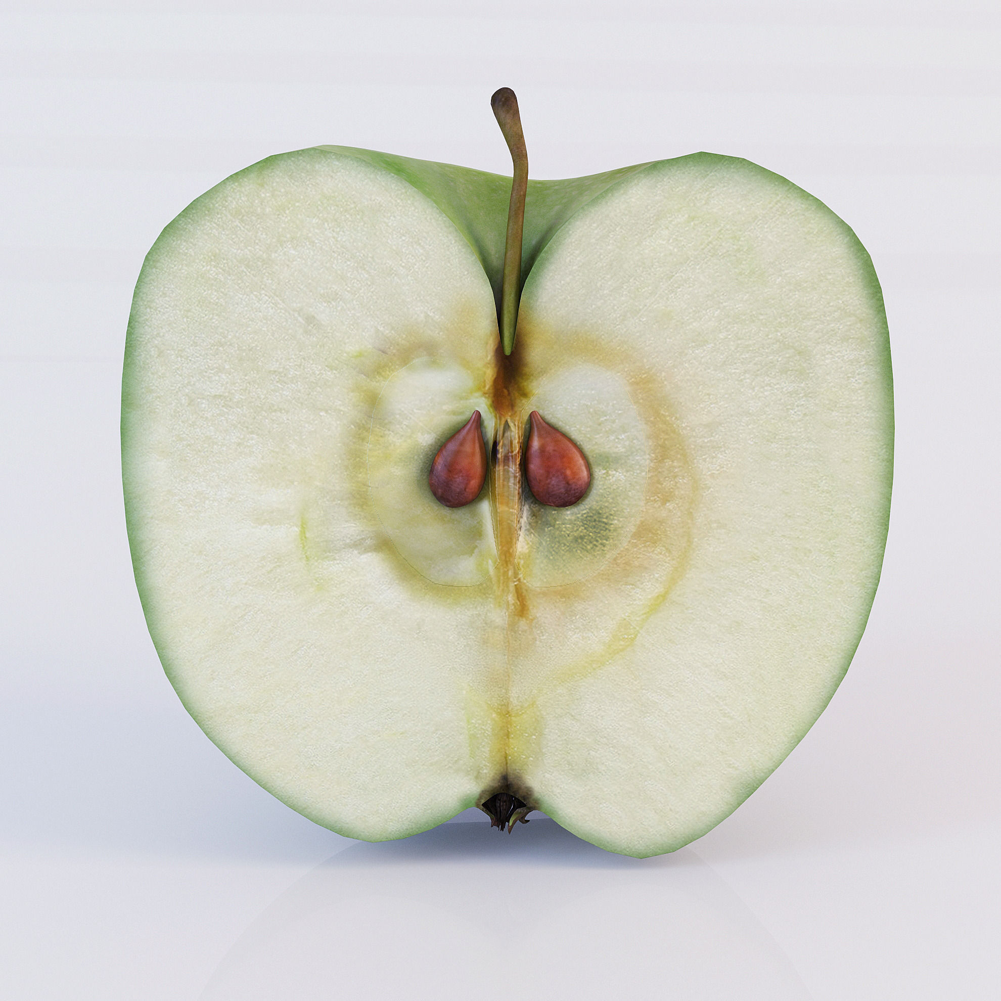 Sliced apple photo