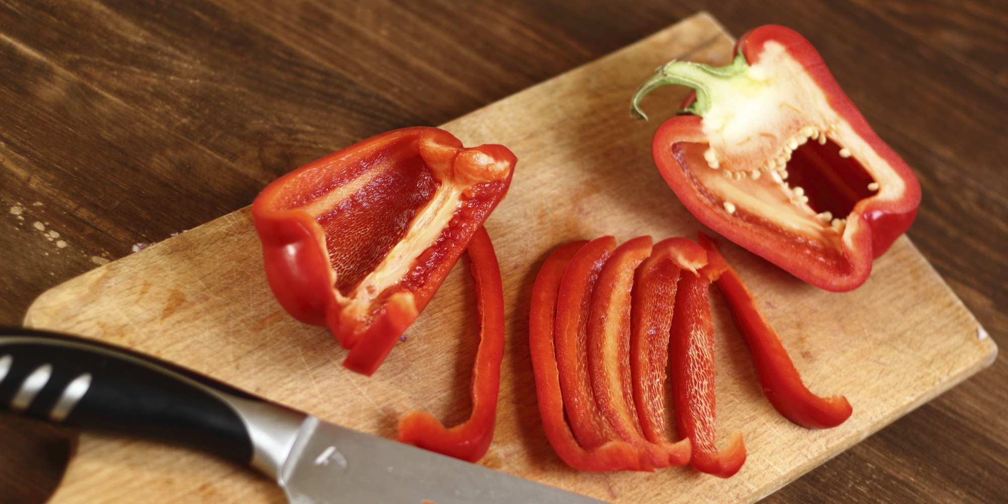 The Best Way To Cut A Bell Pepper (VIDEO) | HuffPost