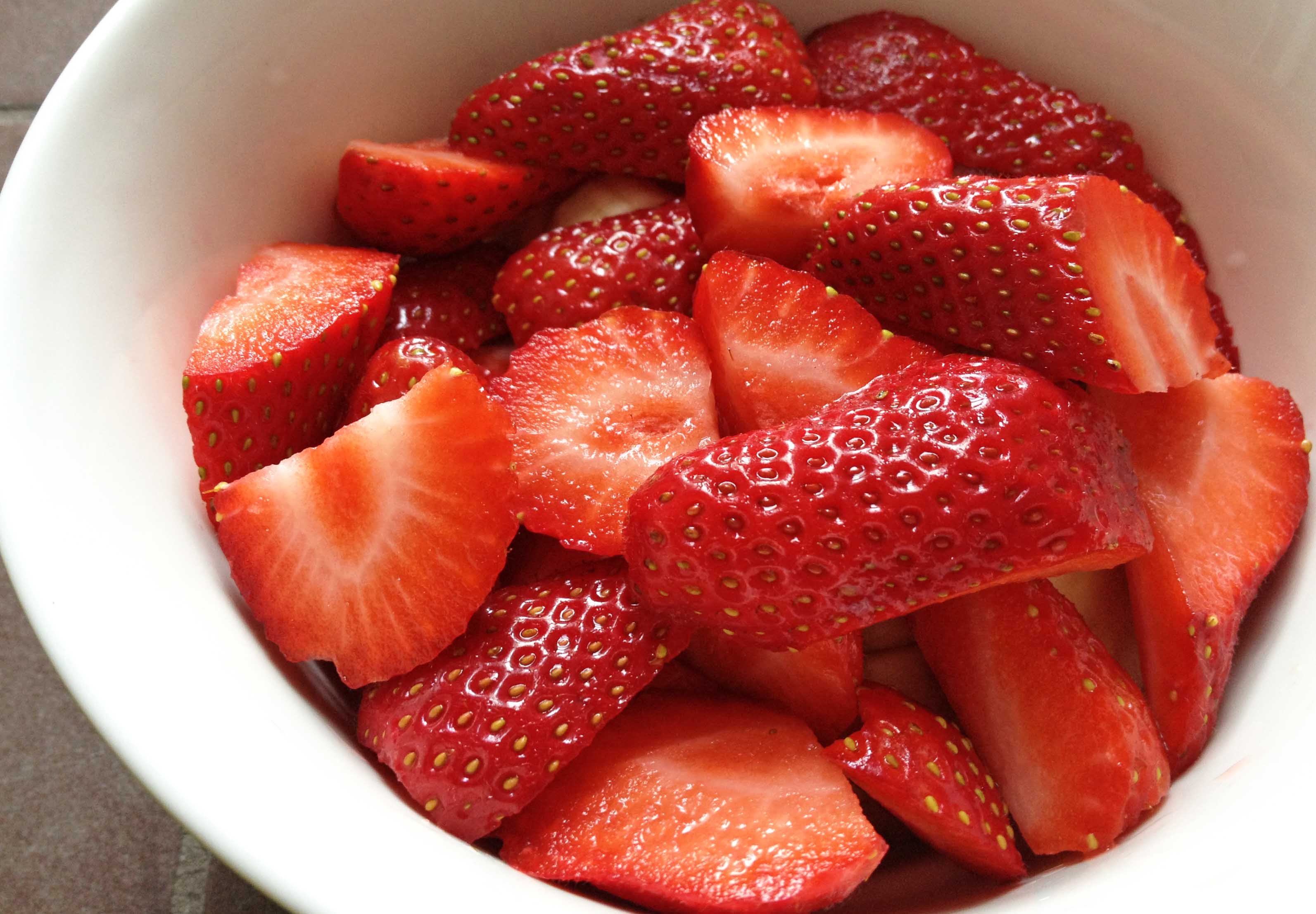 Fresh strawberries in a shortcrust tart – italy on my mind