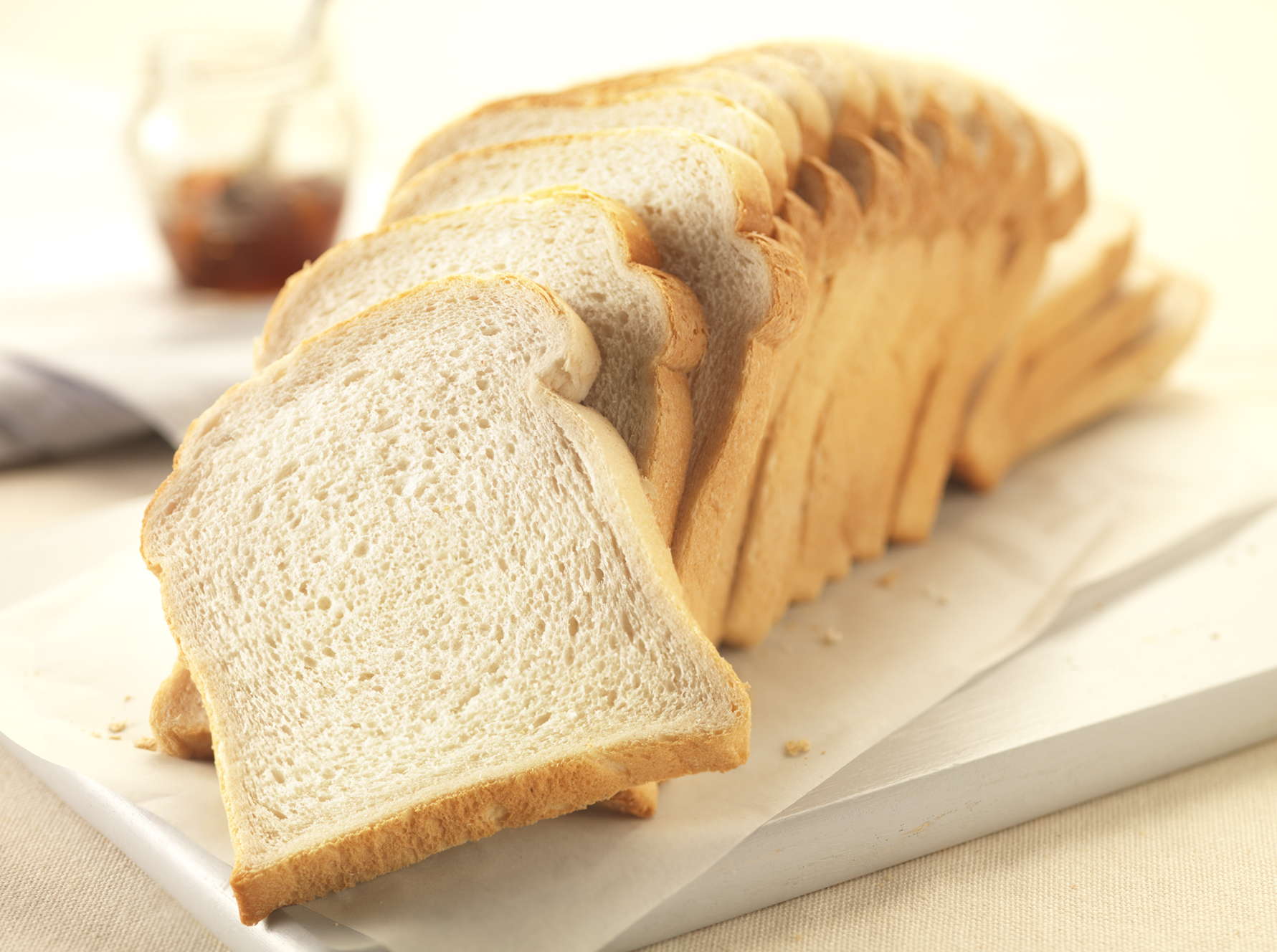 Sliced loaf bread photo