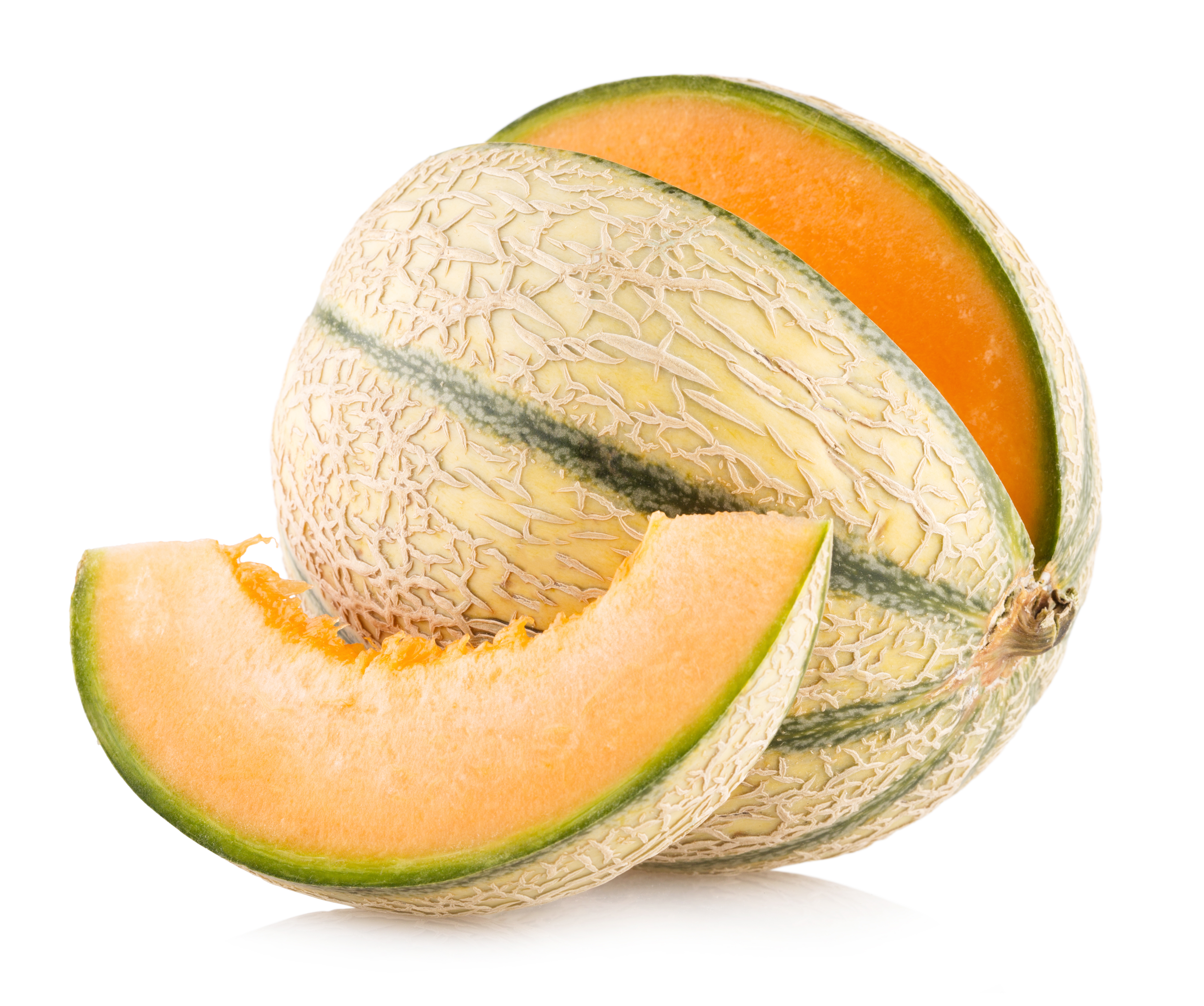 Sliced melon photo