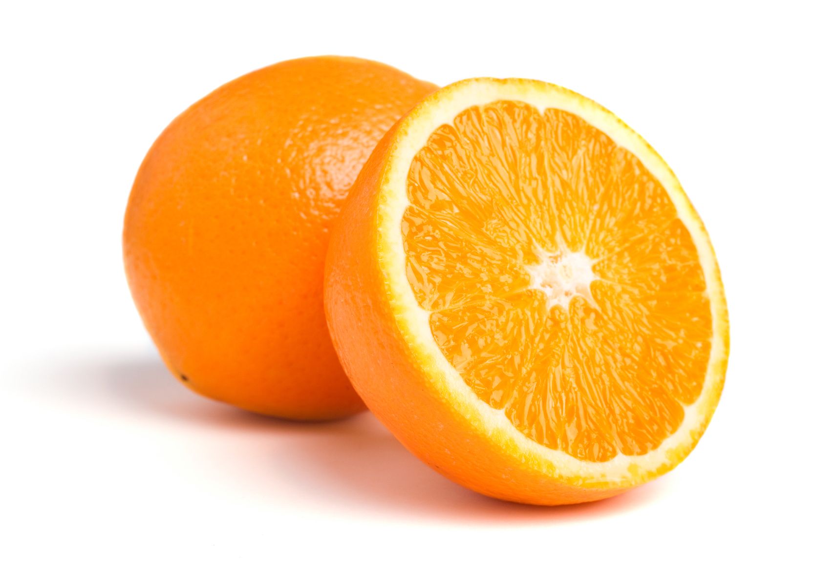 Sliced orange photo