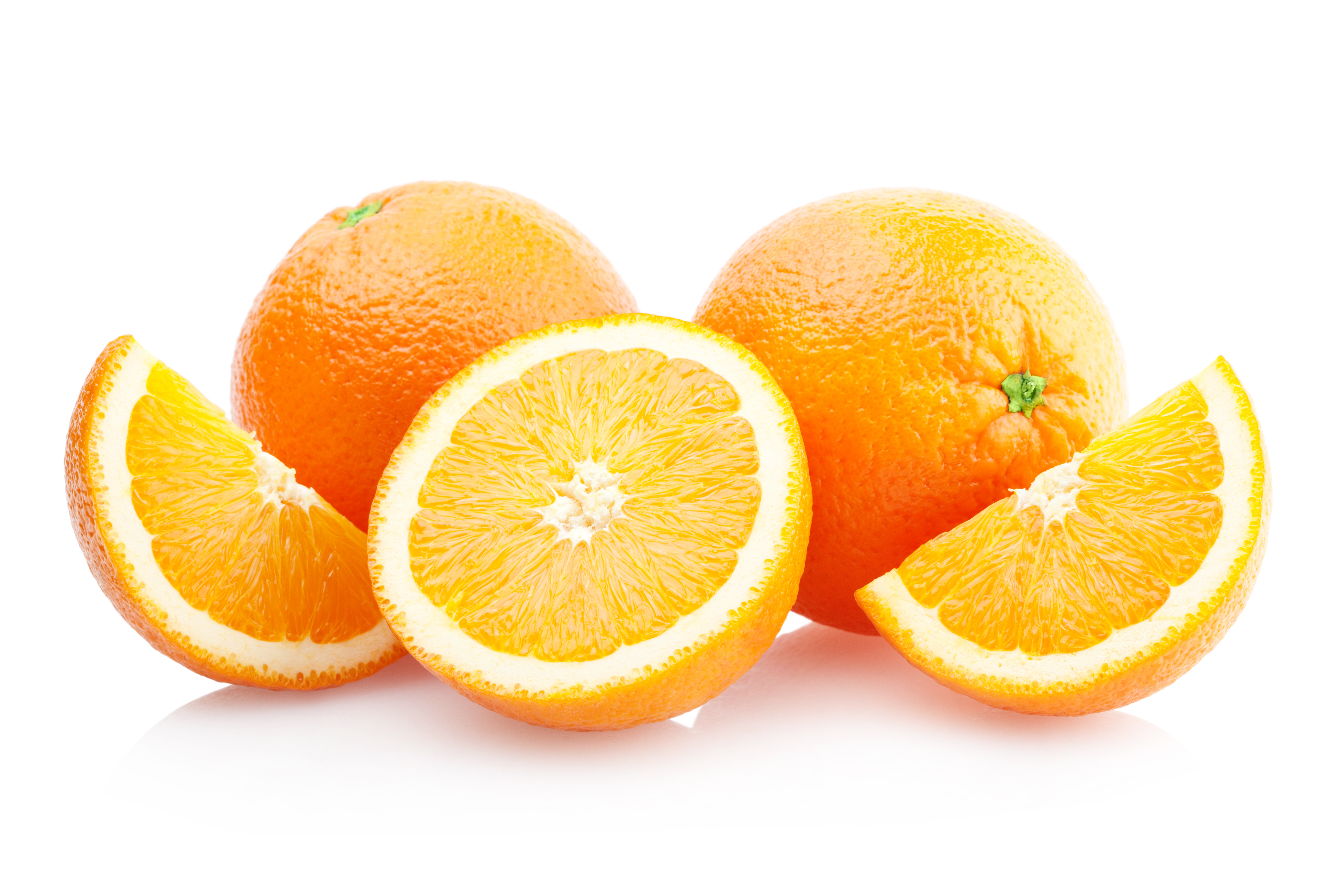 Sliced oranges photo