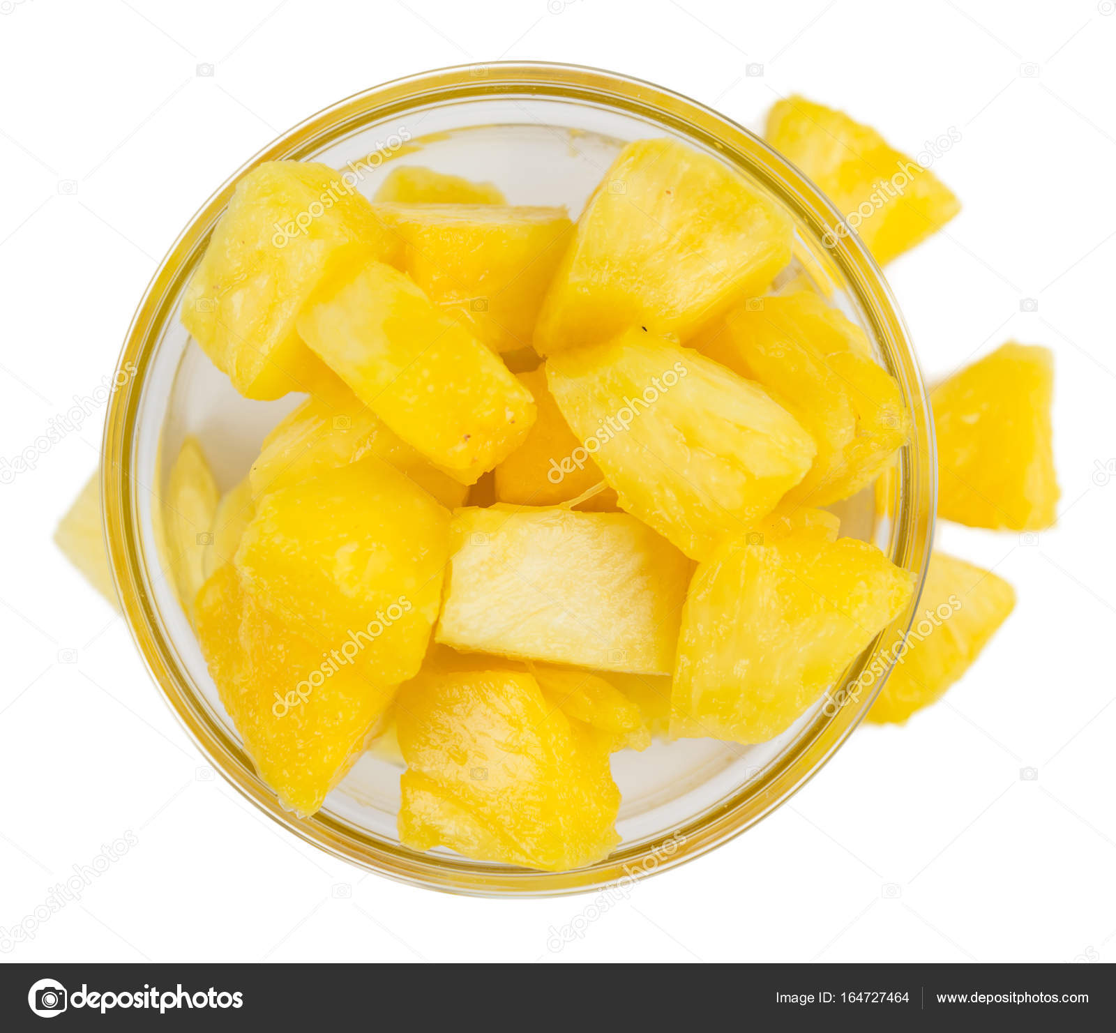 Fresh sliced pineapple — Stock Photo © HandmadePicture #164727464