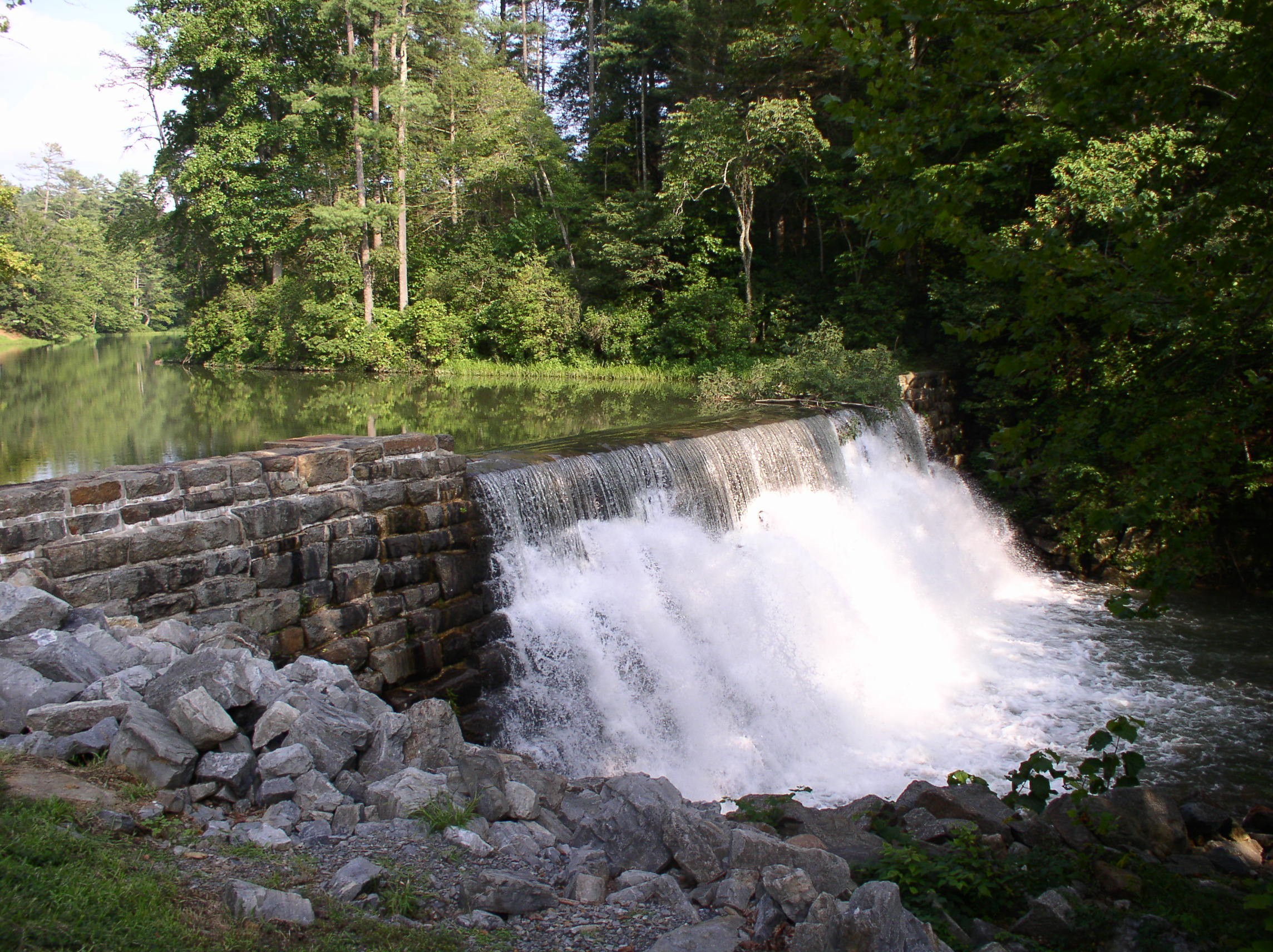 Small dam photo