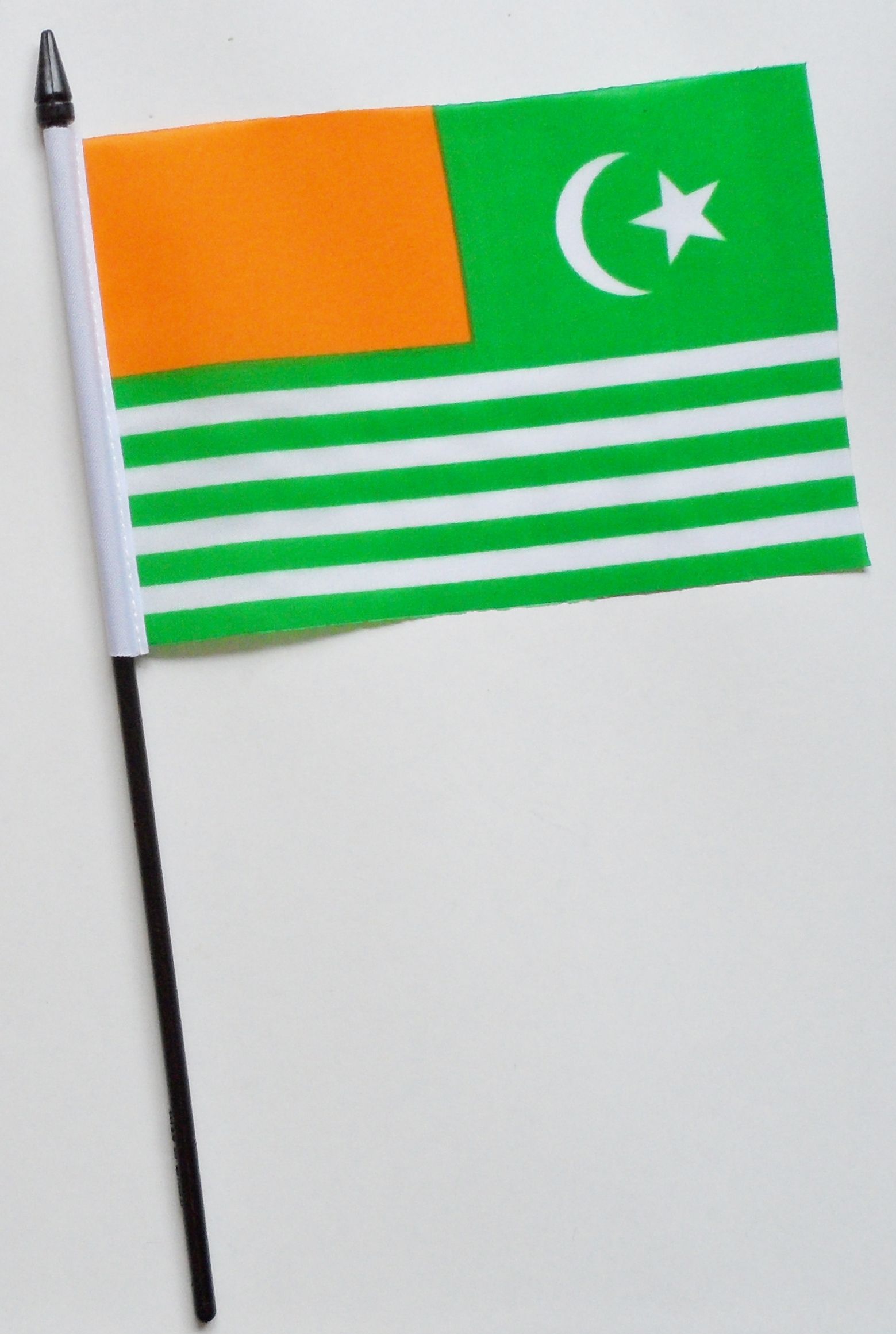 Pakistan Azad Jammu and Kashmir Small Hand Waving Flag
