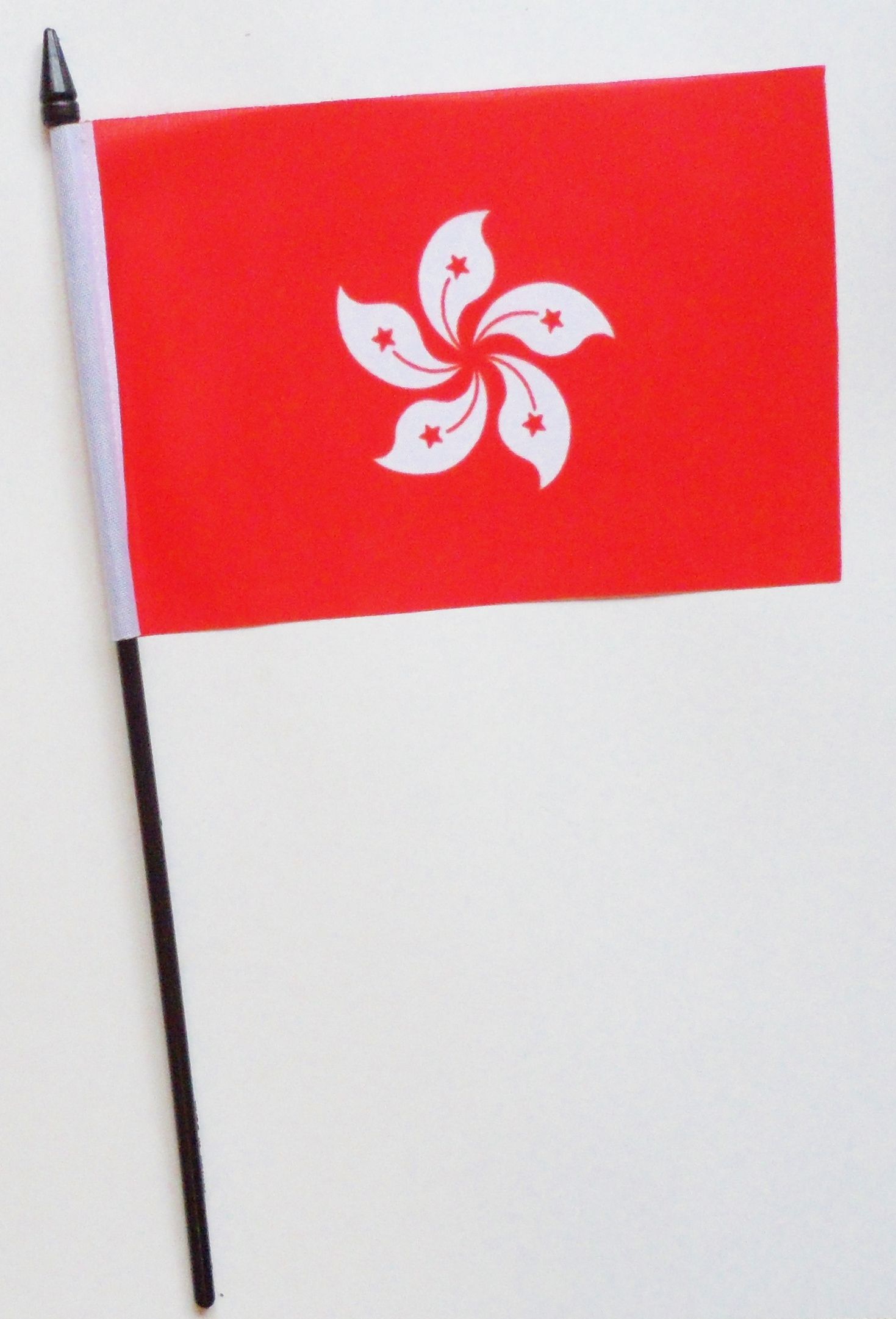 China Hong Kong Region Small Hand Waving Flag