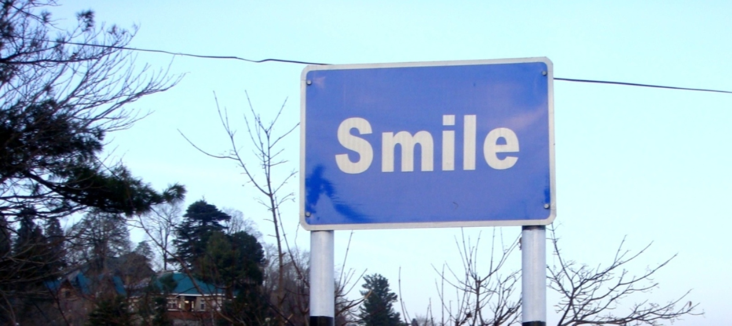 Smile sign photo