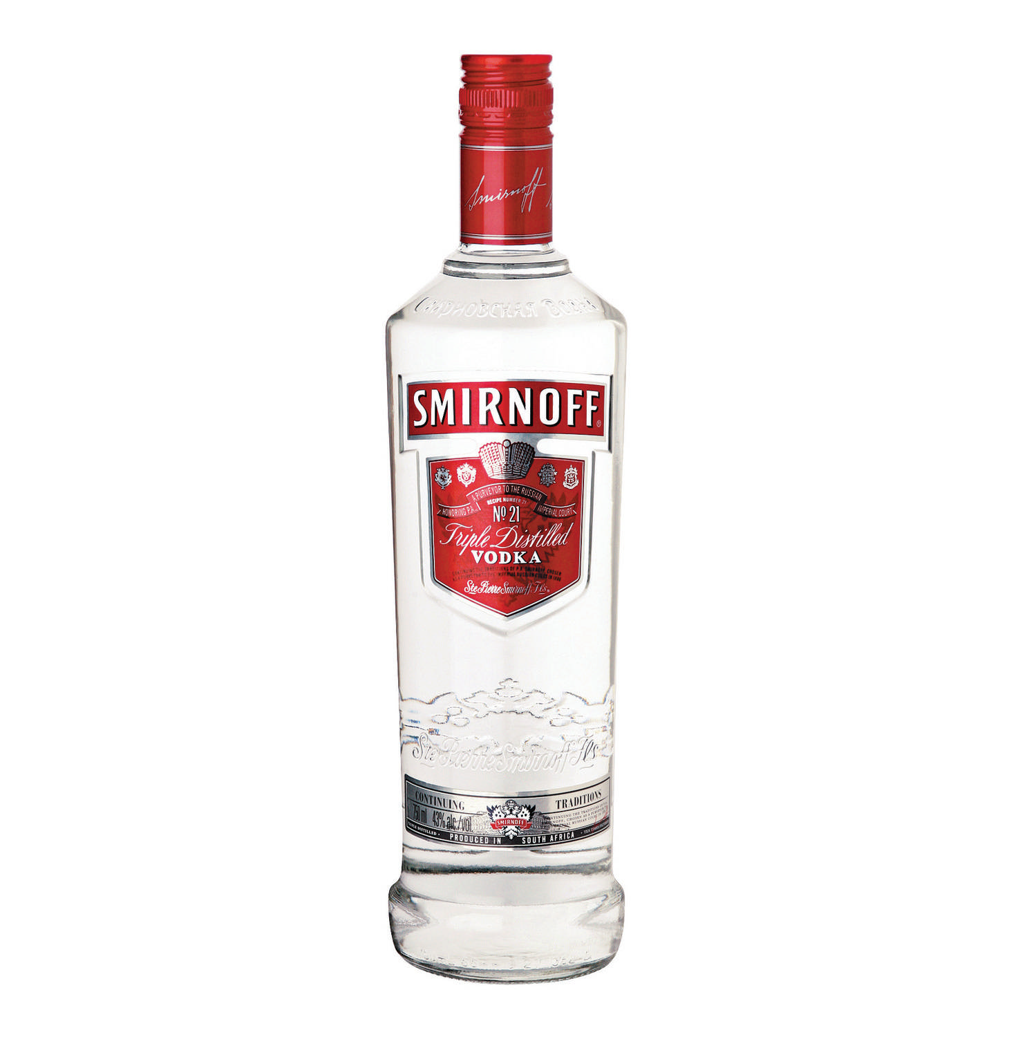 SMIRNOFF Red Vodka (1 x 750ml) - Lowest Prices & Specials Online | Makro