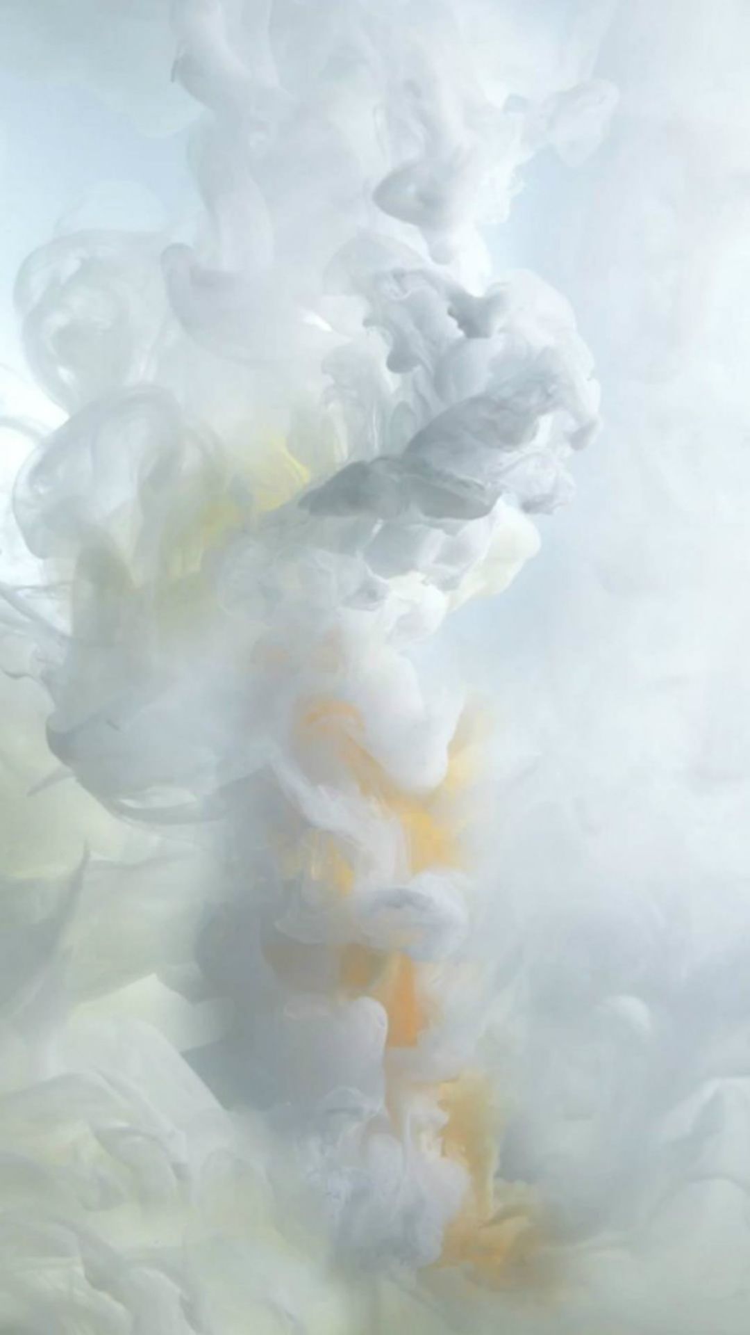 White Ink Smoke iOS9 Wallpaper Art iPhone 6 wallpaper | fog ...
