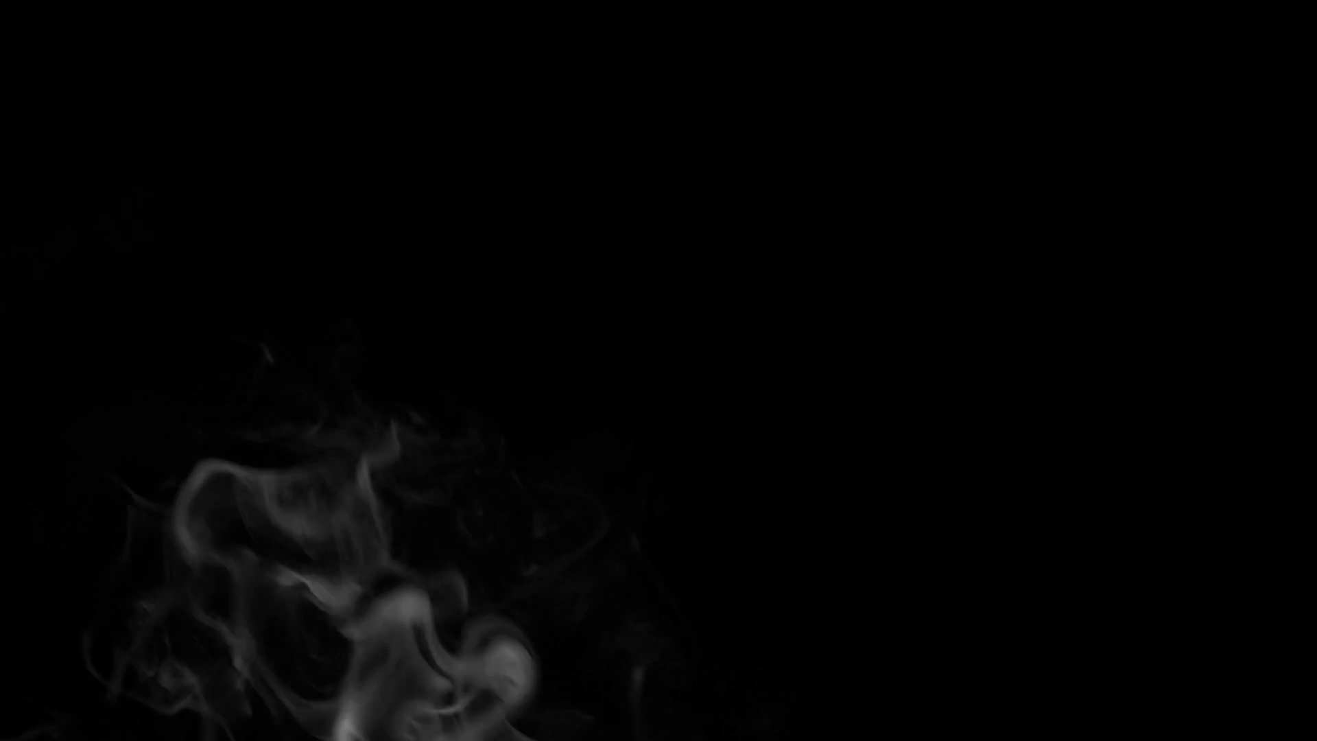 Footage white smoke on black background. 4K Stock Video Footage ...