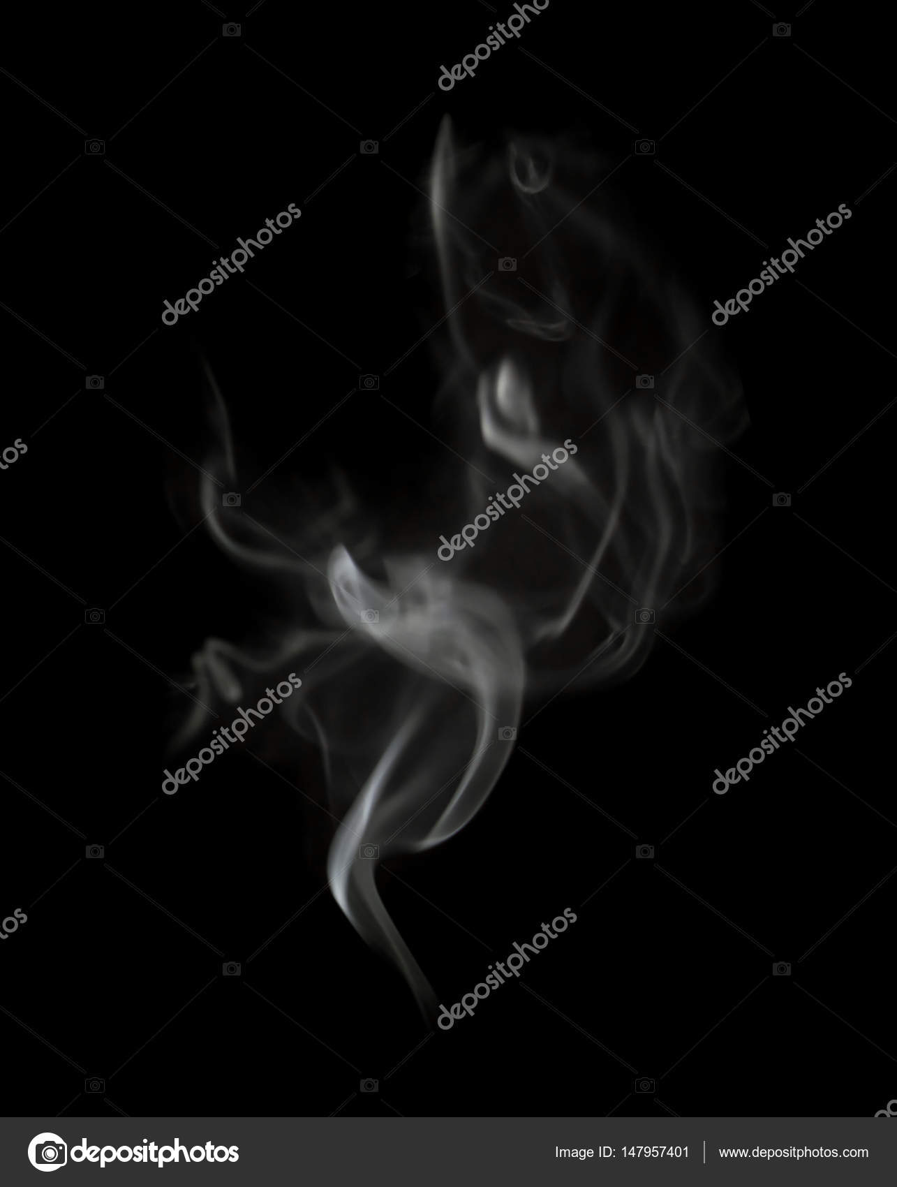 Smoke on black background — Stock Photo © Epitavi #147957401