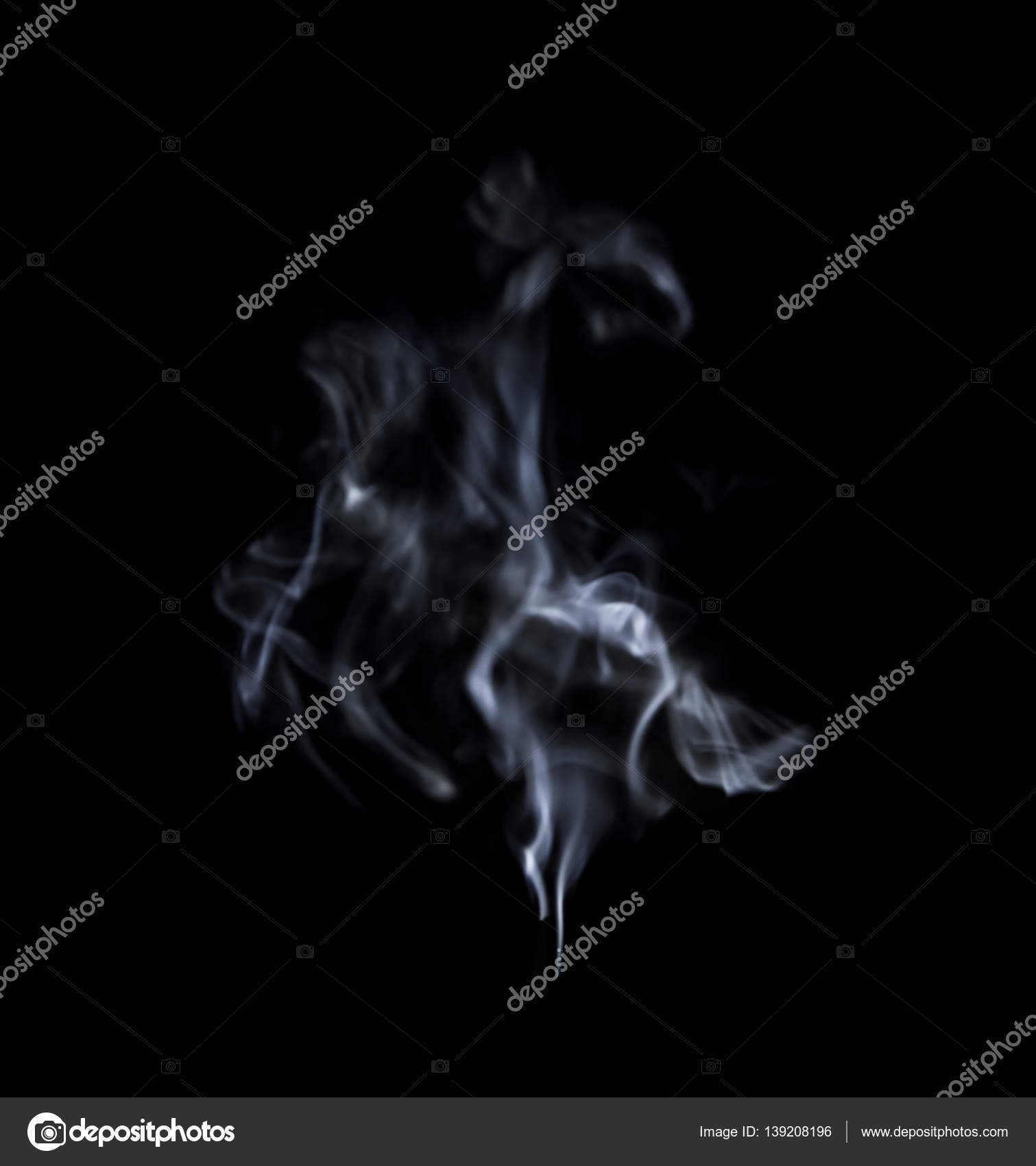 White smoke on black background — Stock Photo © Epitavi #139208196