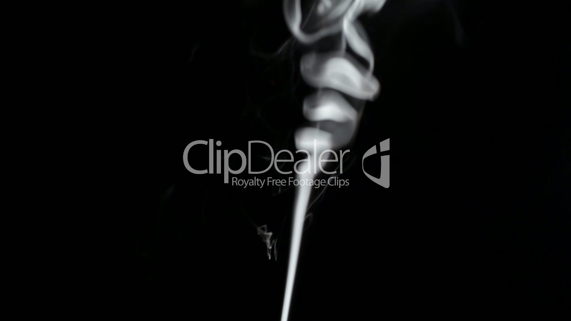 Thin smoke on a black background.: Royalty-free video and stock footage