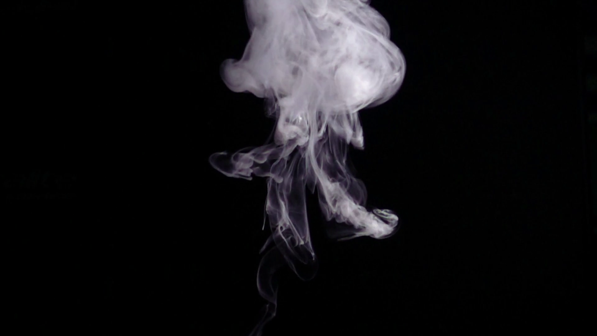 White smoke on black background Stock Video Footage - Videoblocks