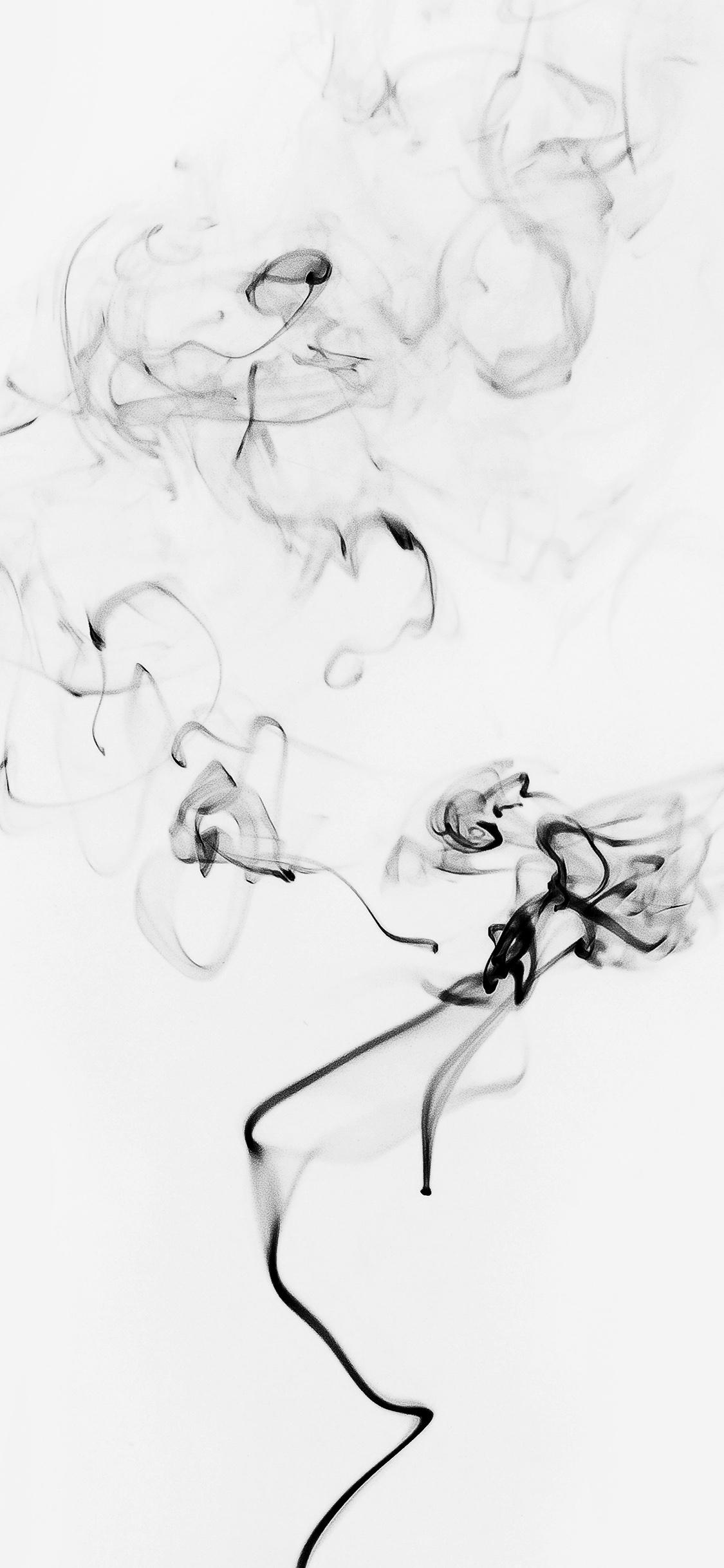 iPhoneXpapers.com | iPhone X wallpaper | my41-smoke-bw-white-minimal ...