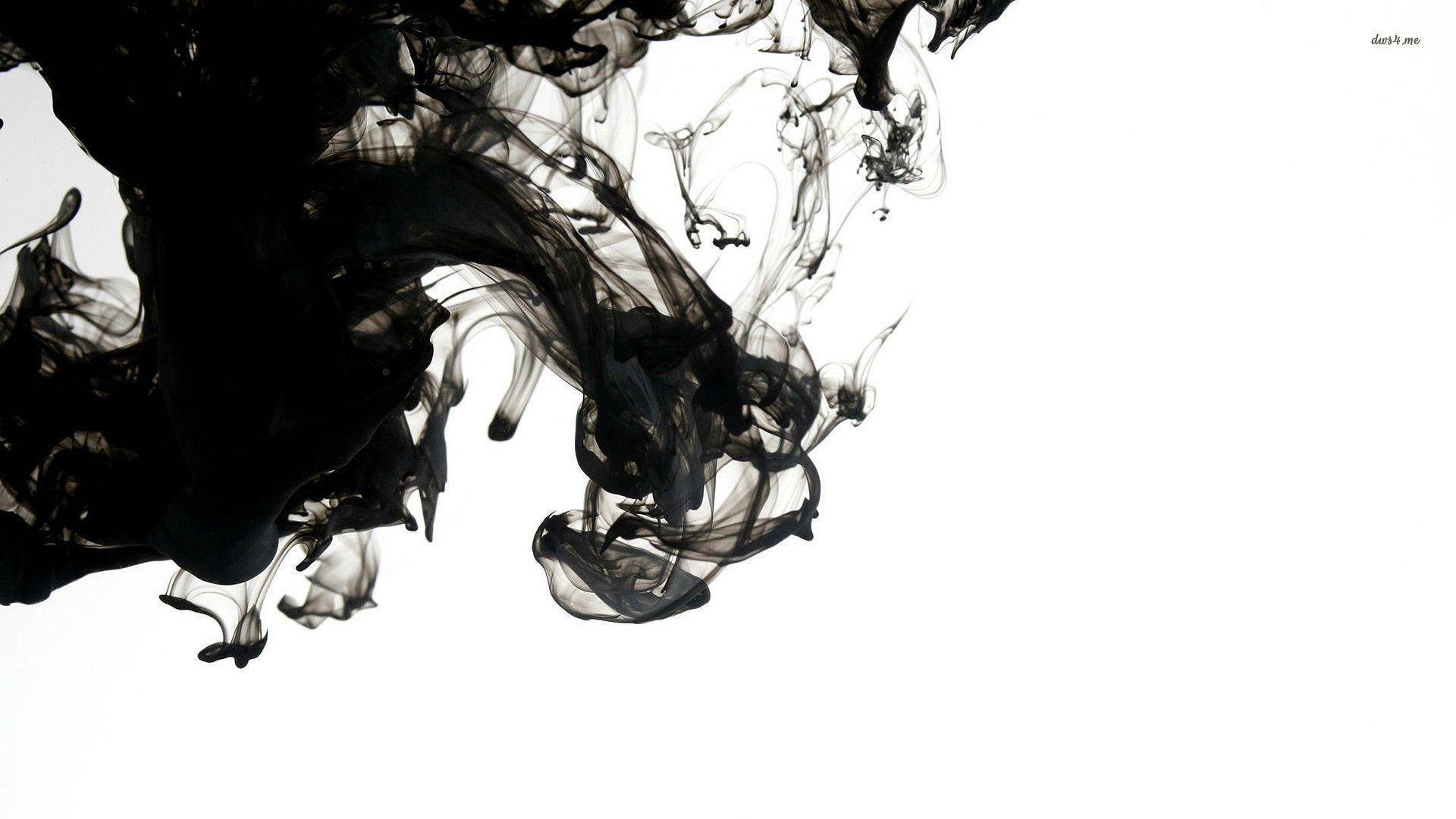 34905 black smoke white background wallpaper | 1920 x 1080