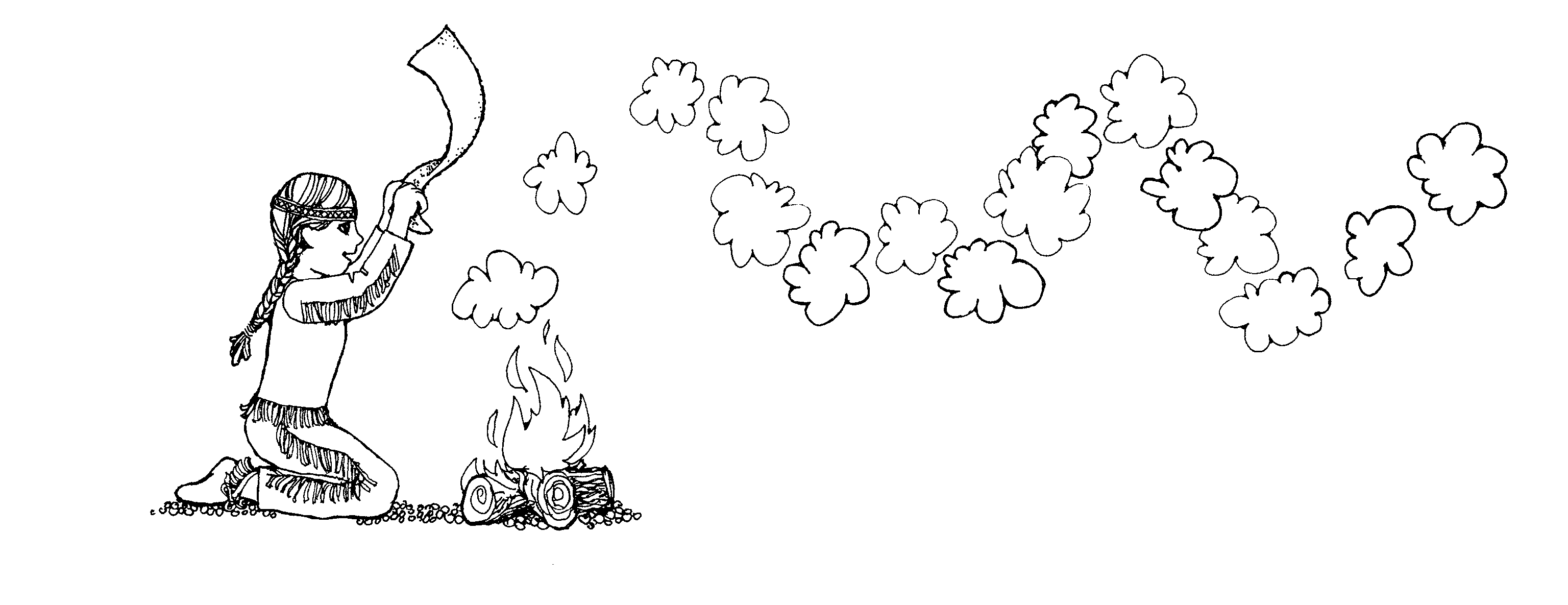 Smoke clipart black and white - Pencil and in color smoke clipart ...