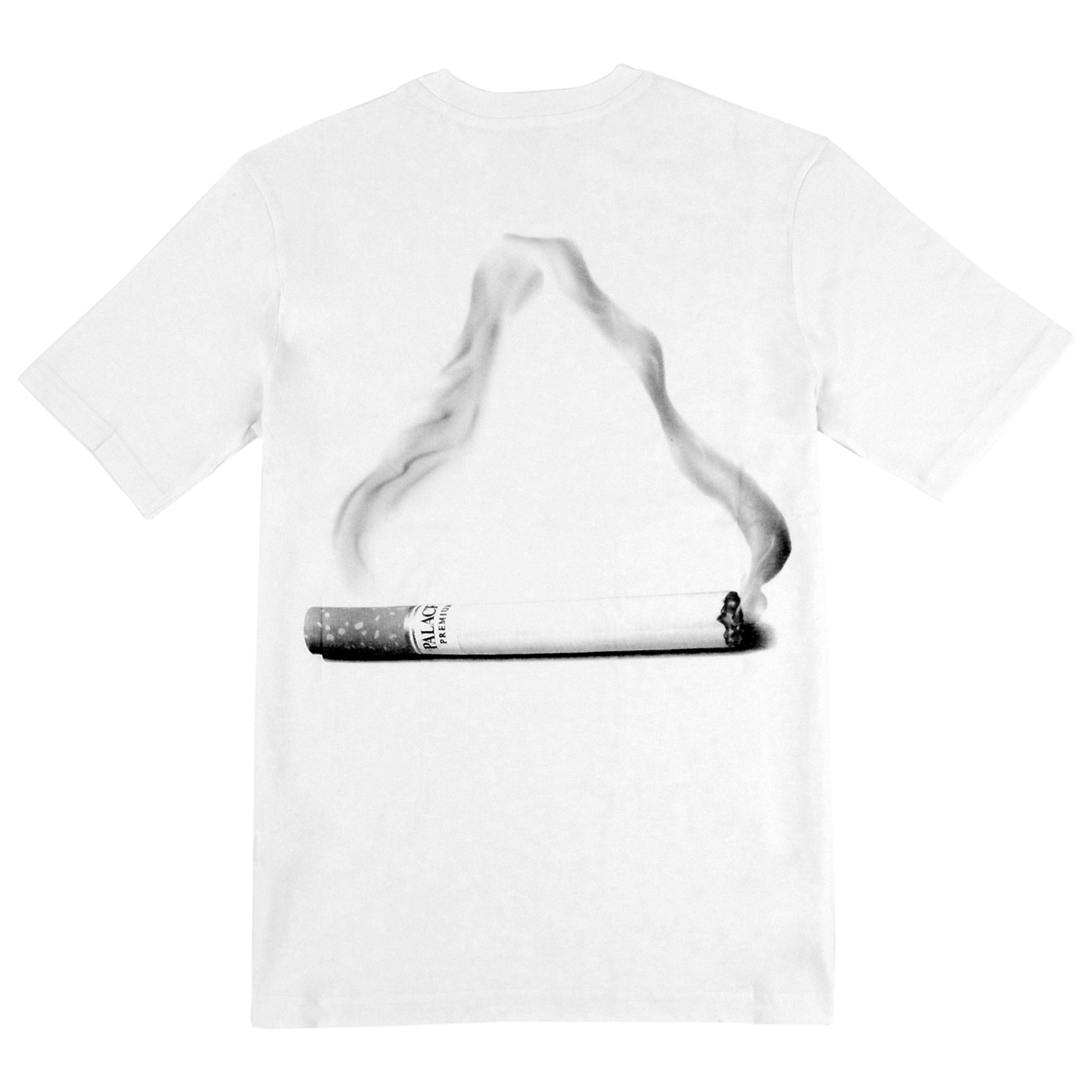 Tri Smoke T Shirt in White by Palace