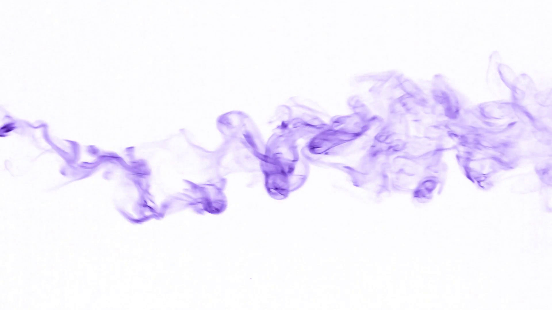 Violet smoke on white background Stock Video Footage - Videoblocks