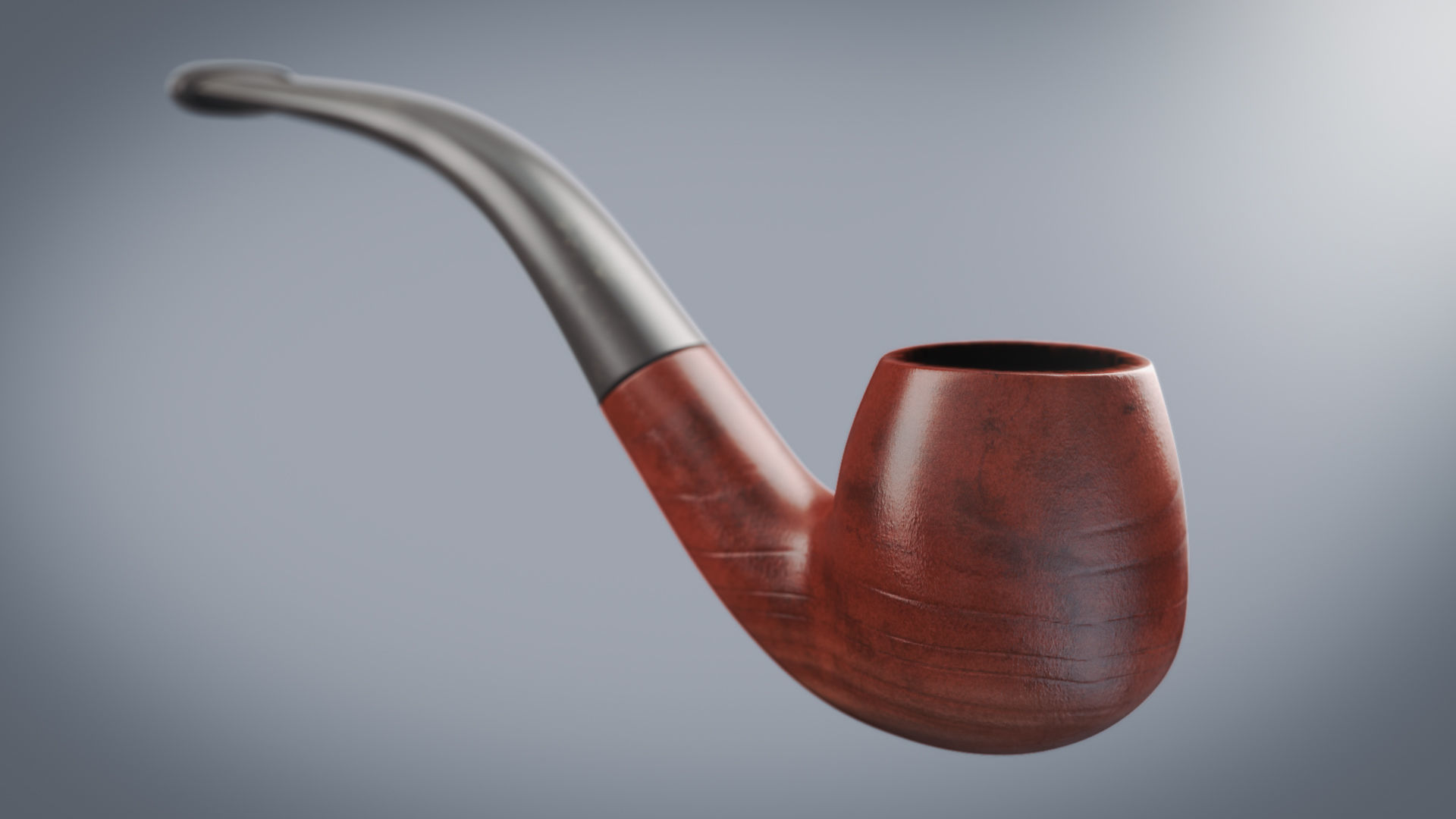 Smoking Pipe 3D model realtime | CGTrader