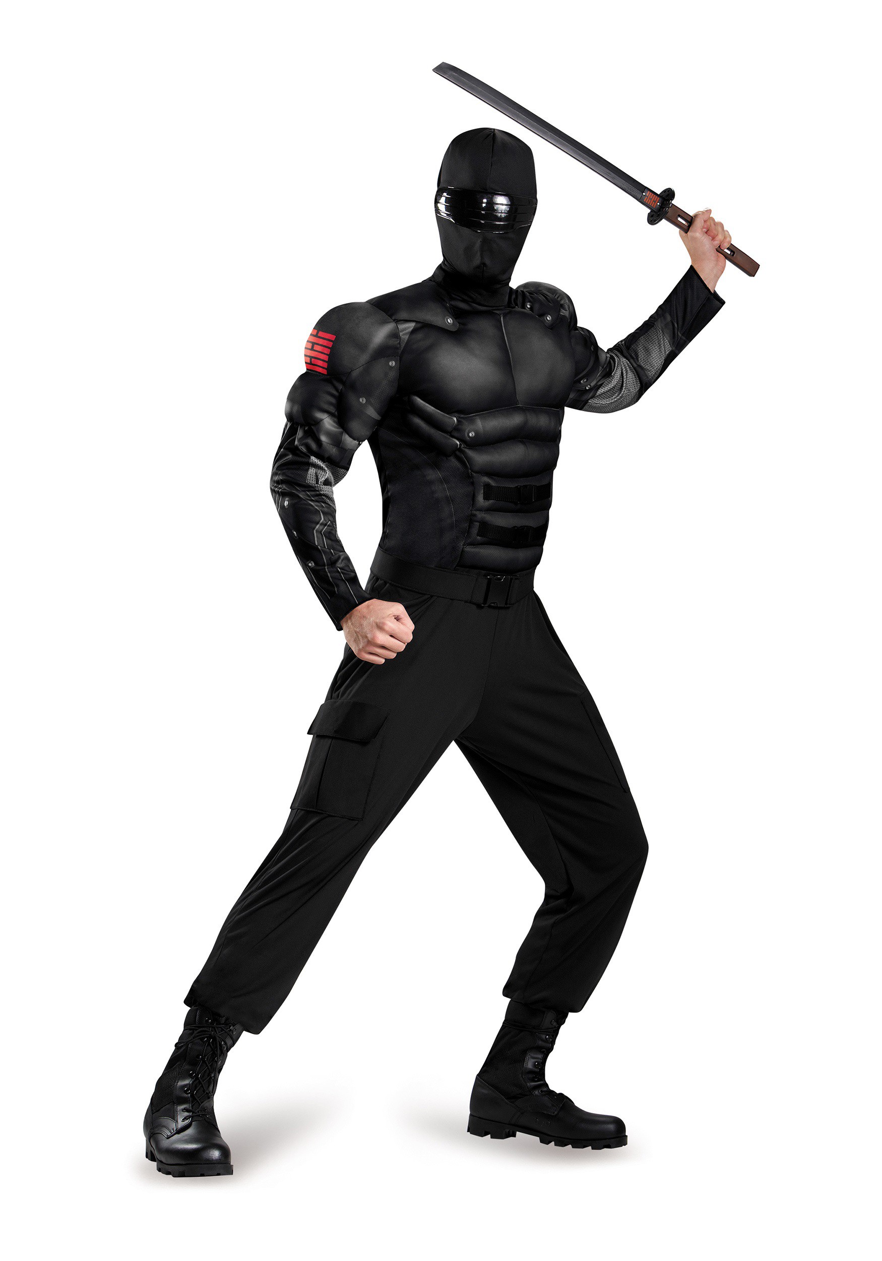 Adult Snake Eyes Classic Muscle Costume