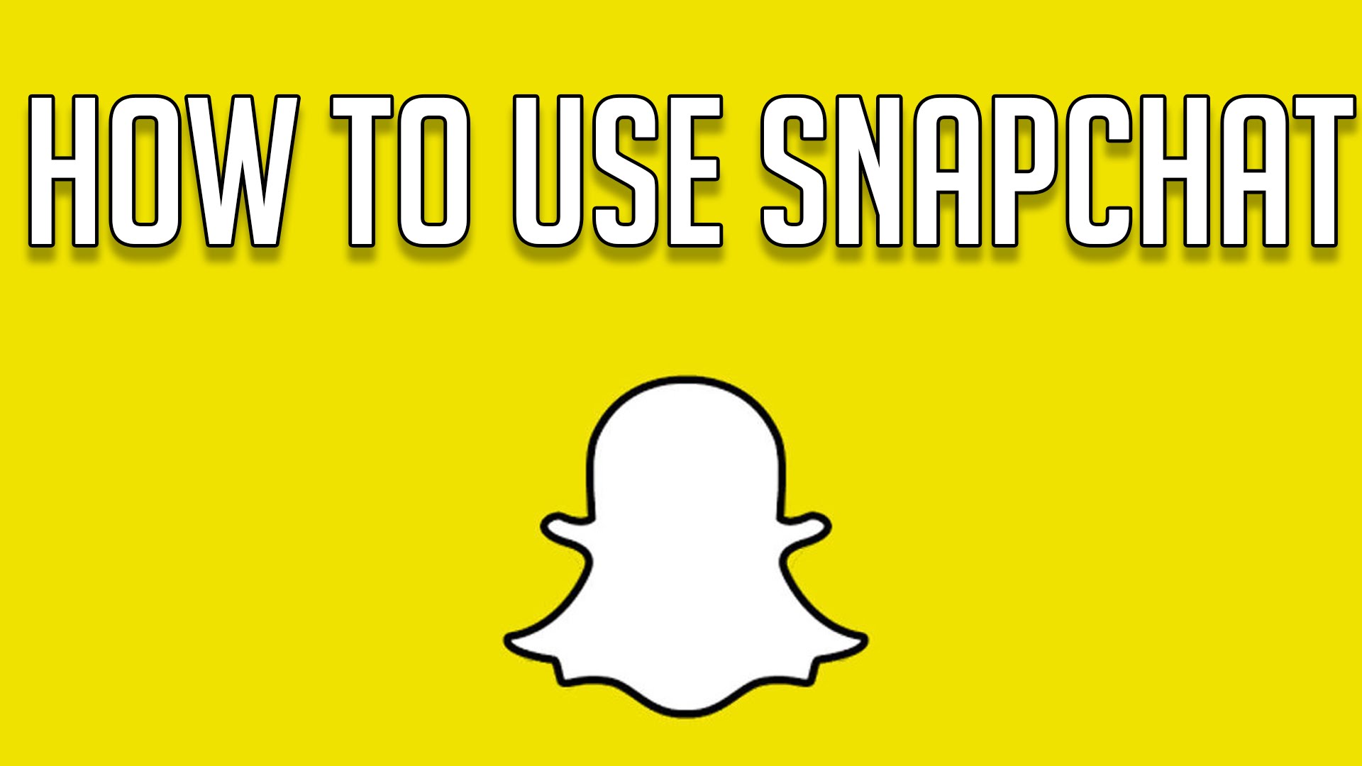 HOW TO USE SNAPCHAT FOR BEGINNERS - Snapchat Tricks and Tips - YouTube