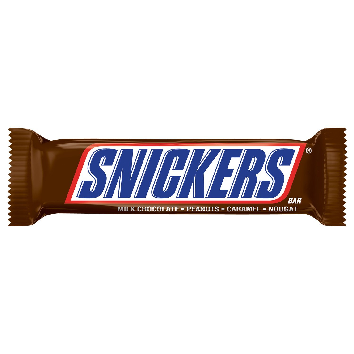 Amazon.com : SNICKERS Singles Size Chocolate Candy Bars 1.86-Ounce ...