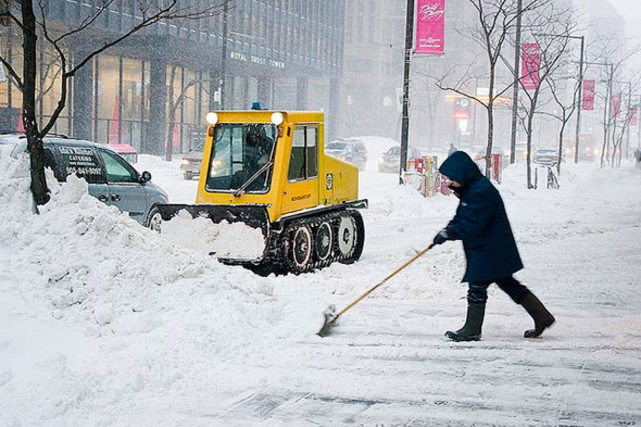 Snow removal in Toronto