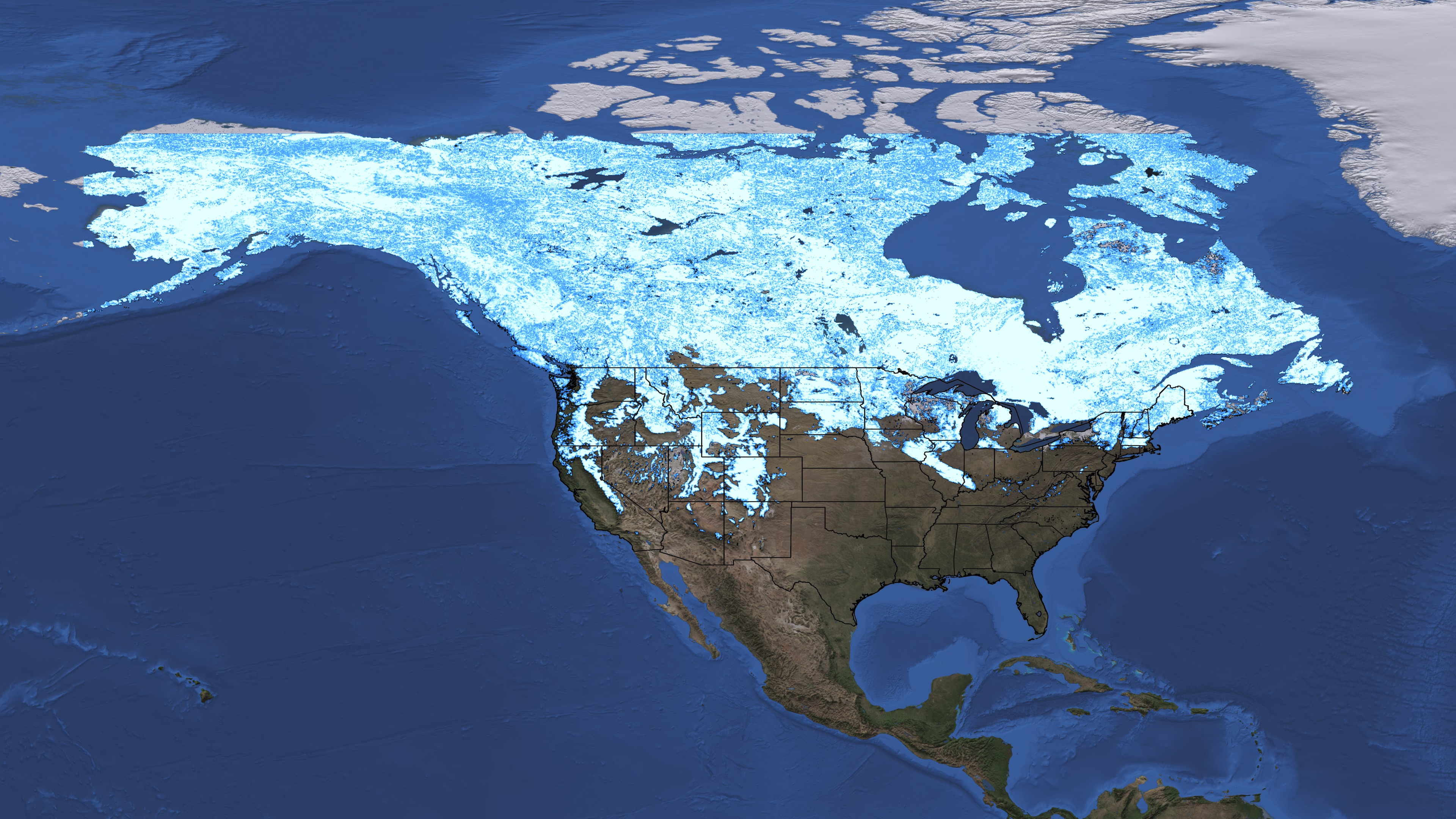 SVS: North America Snow Cover Maps
