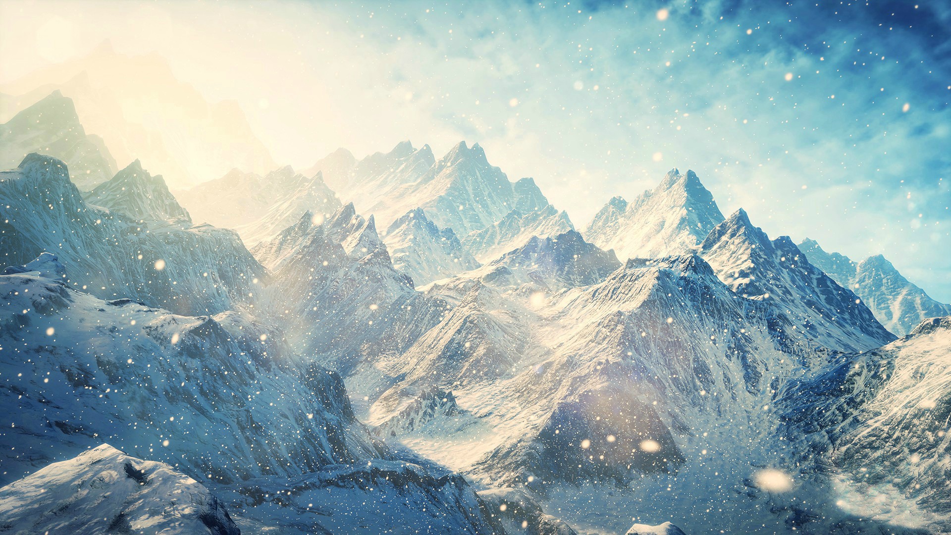 Snow Covered Mountains | Cool Wallpapers