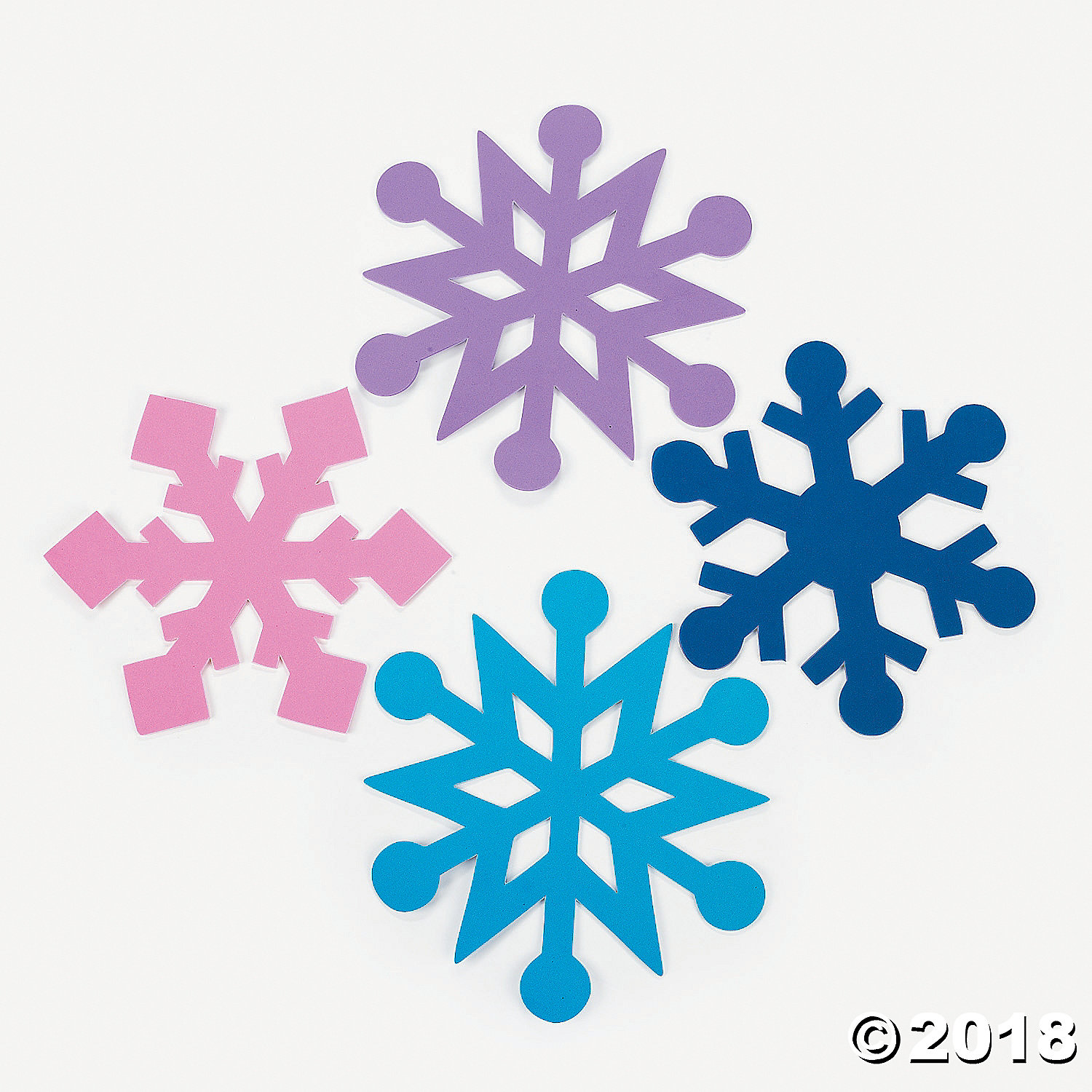 Fabulous Foam Jumbo Snowflakes