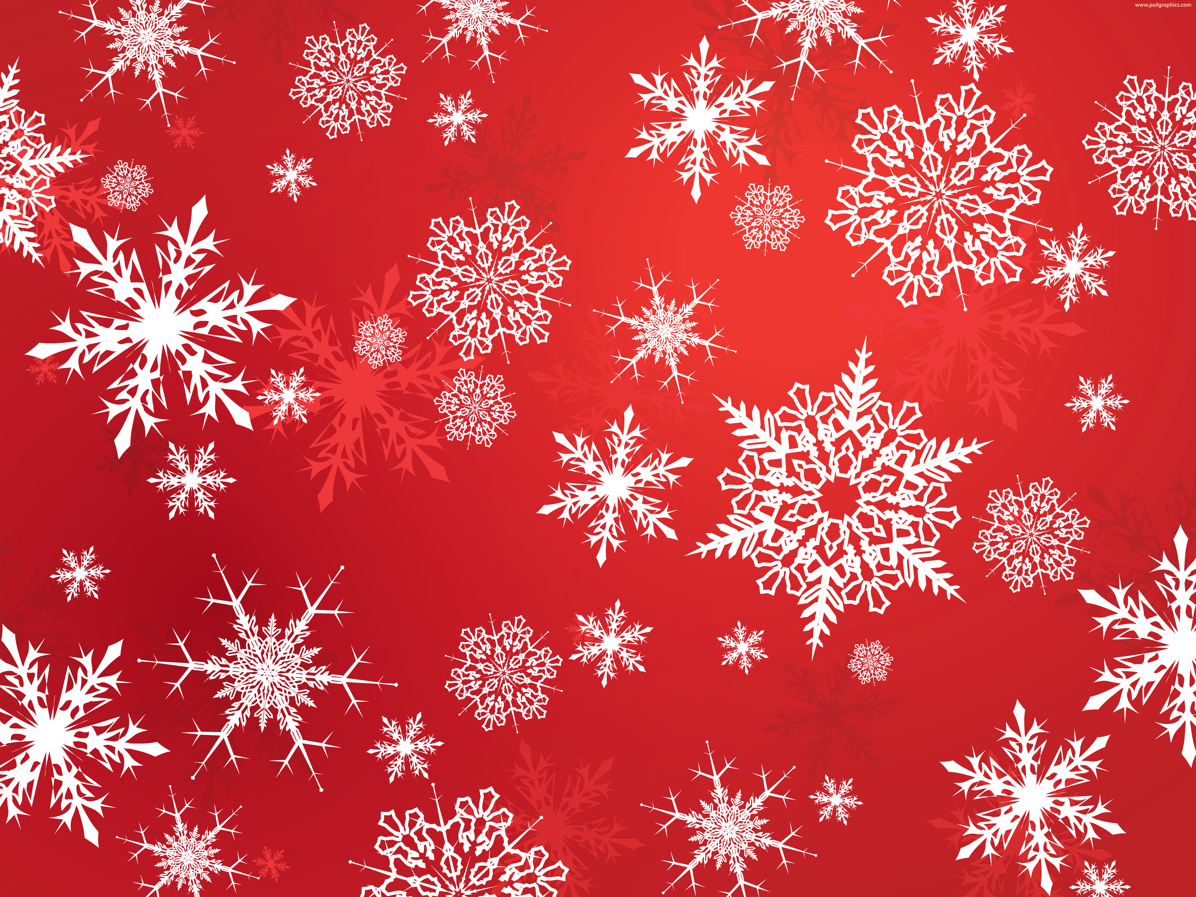 Vector snowflakes background | PSDGraphics