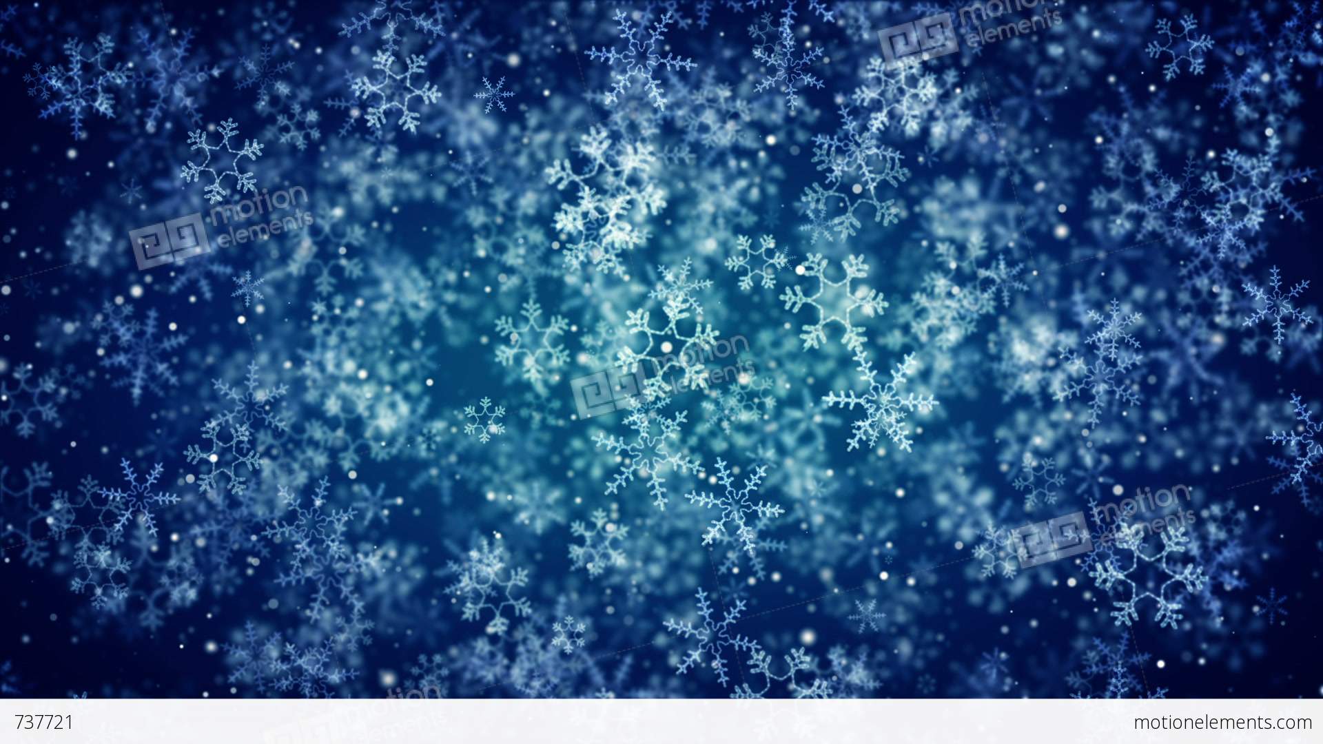 Snowflakes Background Stock Animation | 737721