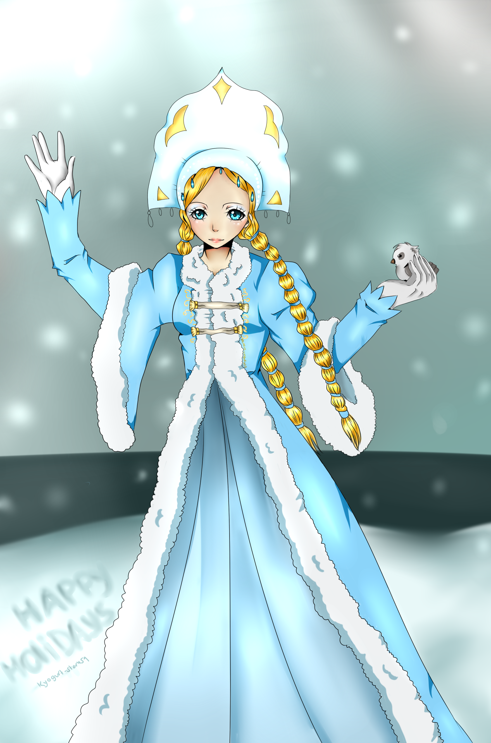 Snegurichka Snow Maiden :: by Kyogurt-Star459 on DeviantArt