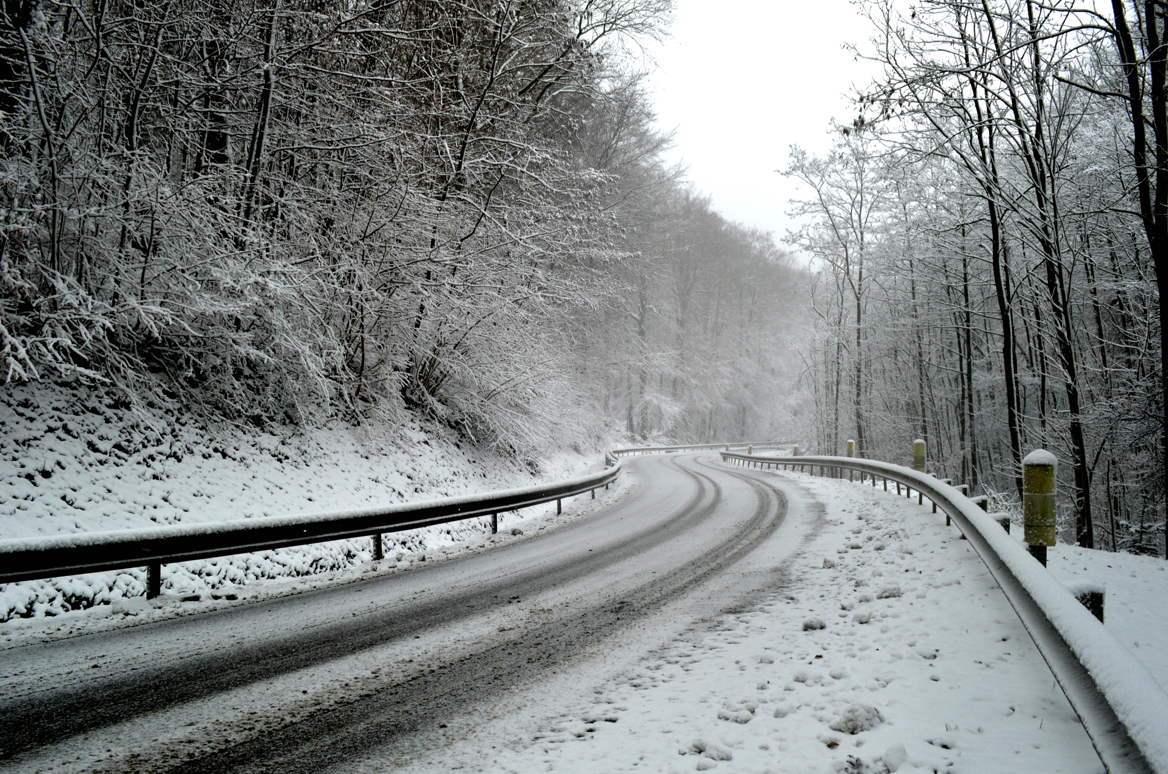 Snow Road – Abi Crawley Photography
