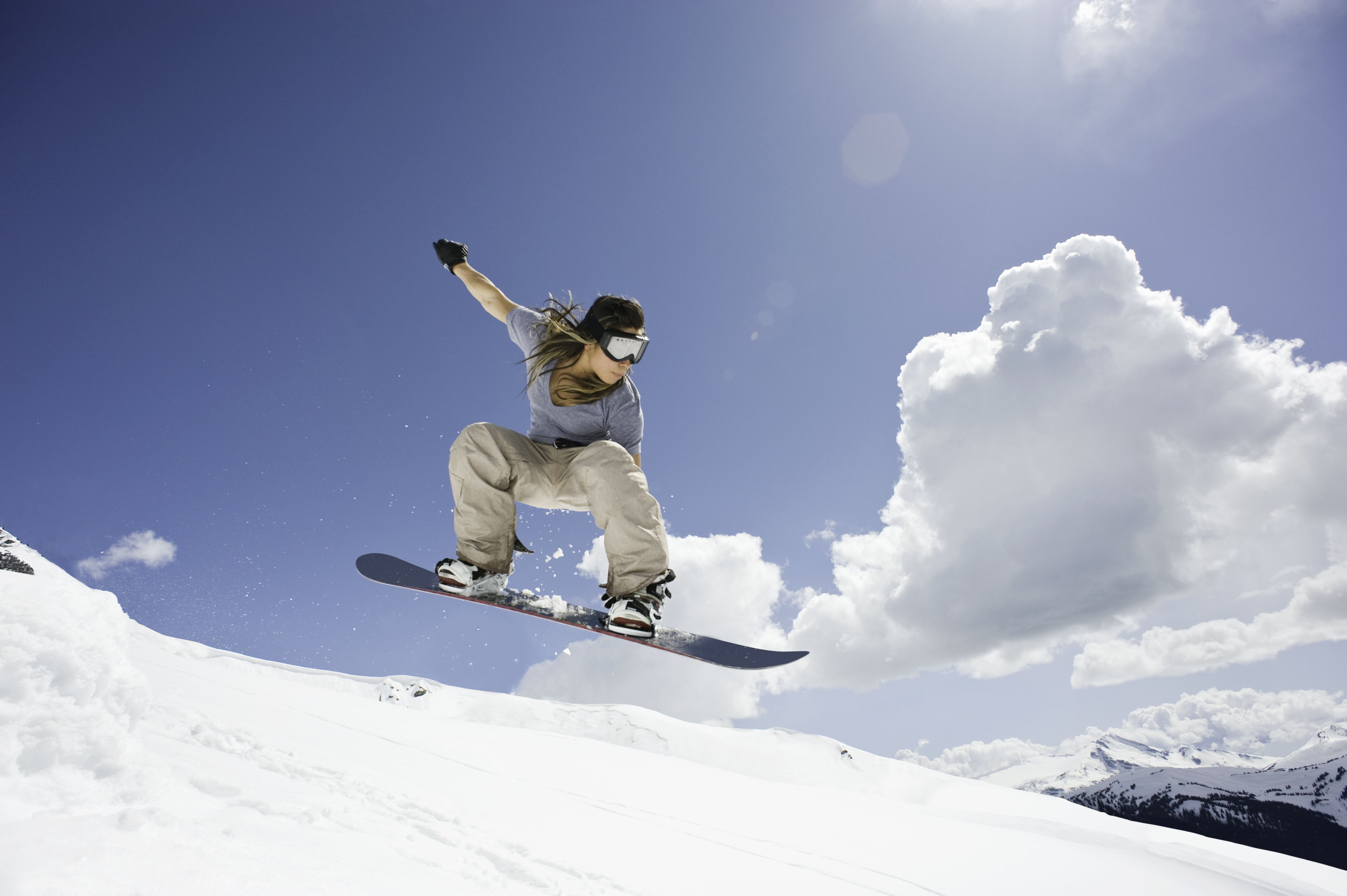 Snowboarder photo
