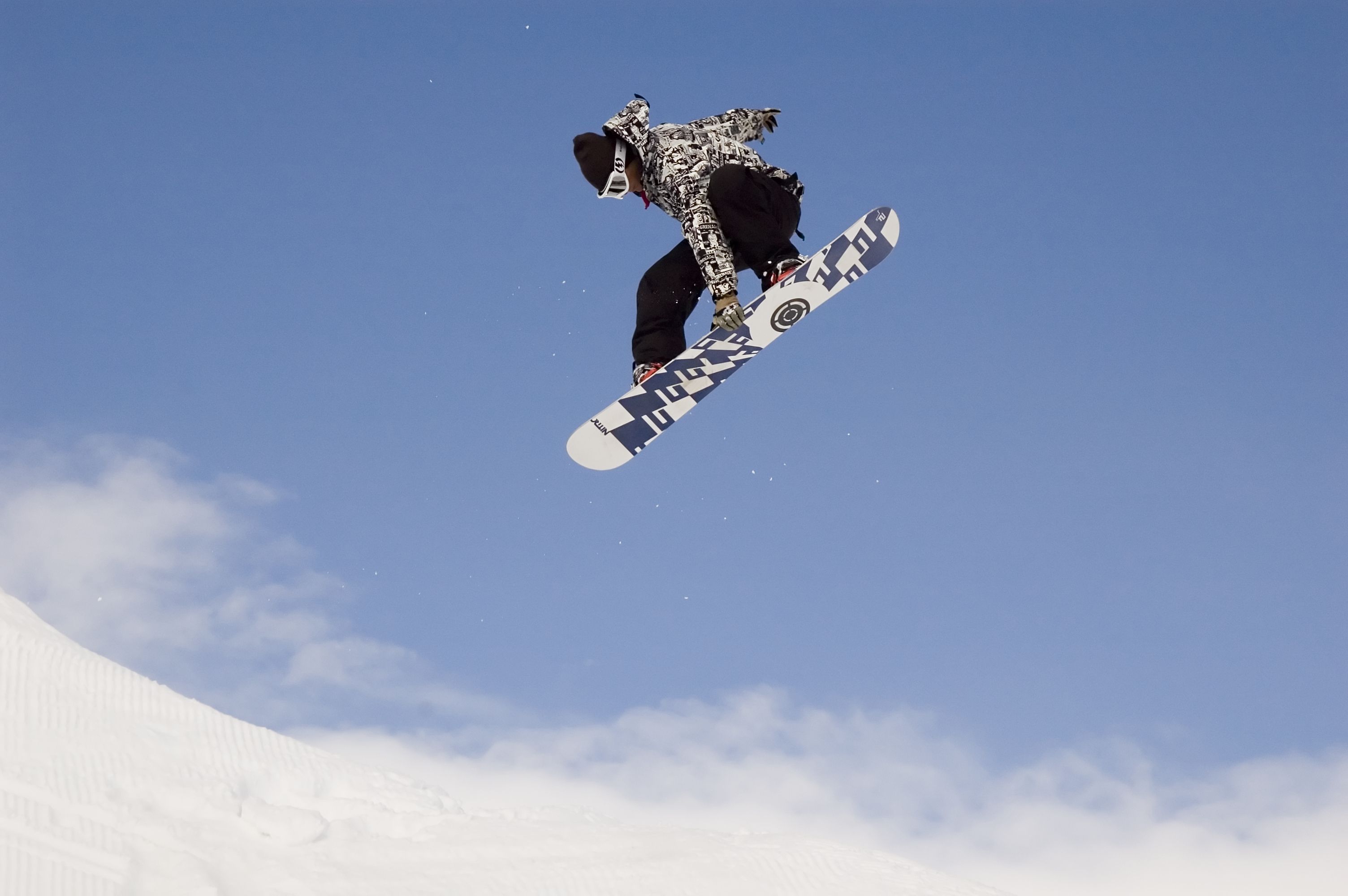 Snowboarder in the sky - Wallpaper #31311